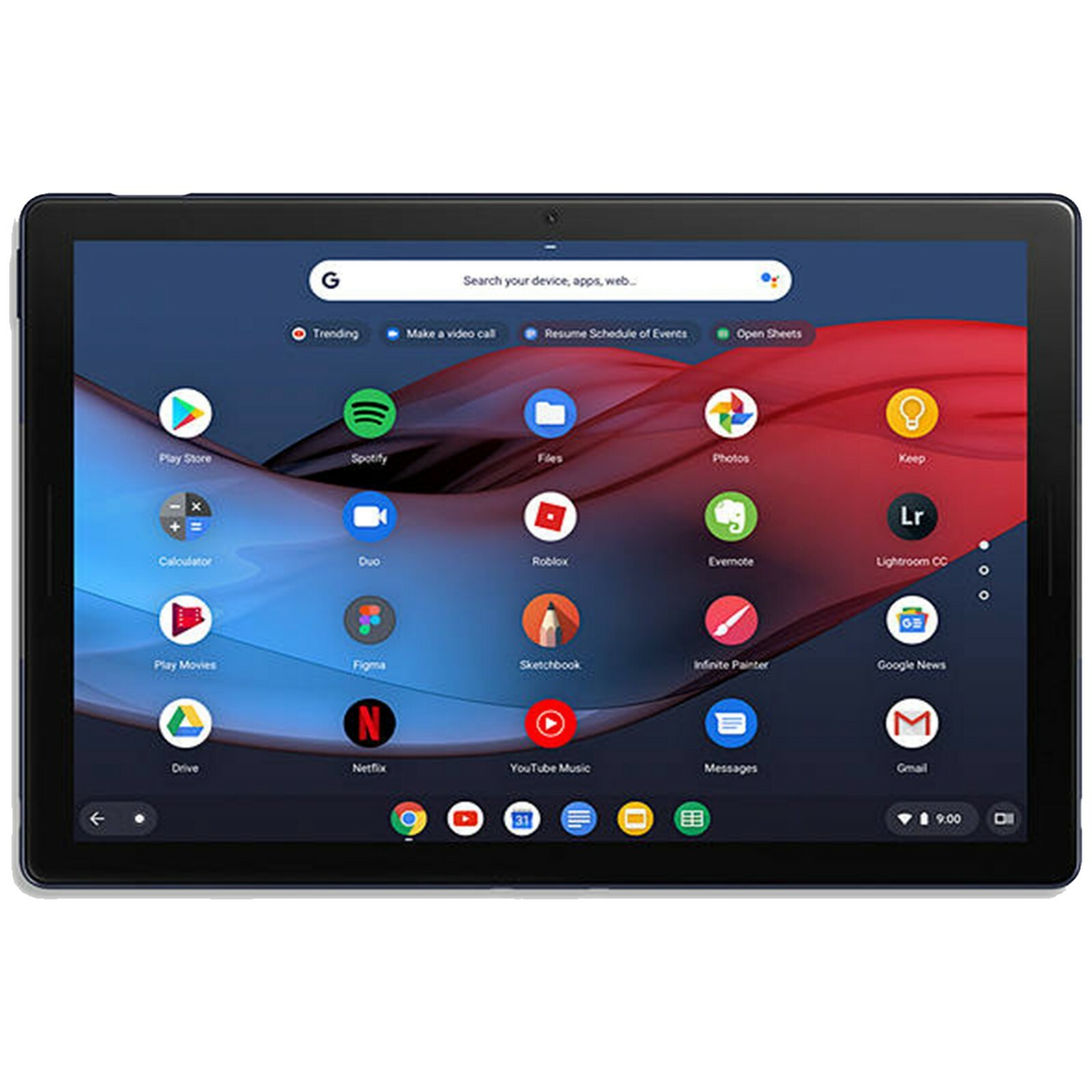 New Google Pixel Slate Blue Intel Core i7 / 256GB eMMC / 16GB RAM Wi-Fi Tablet