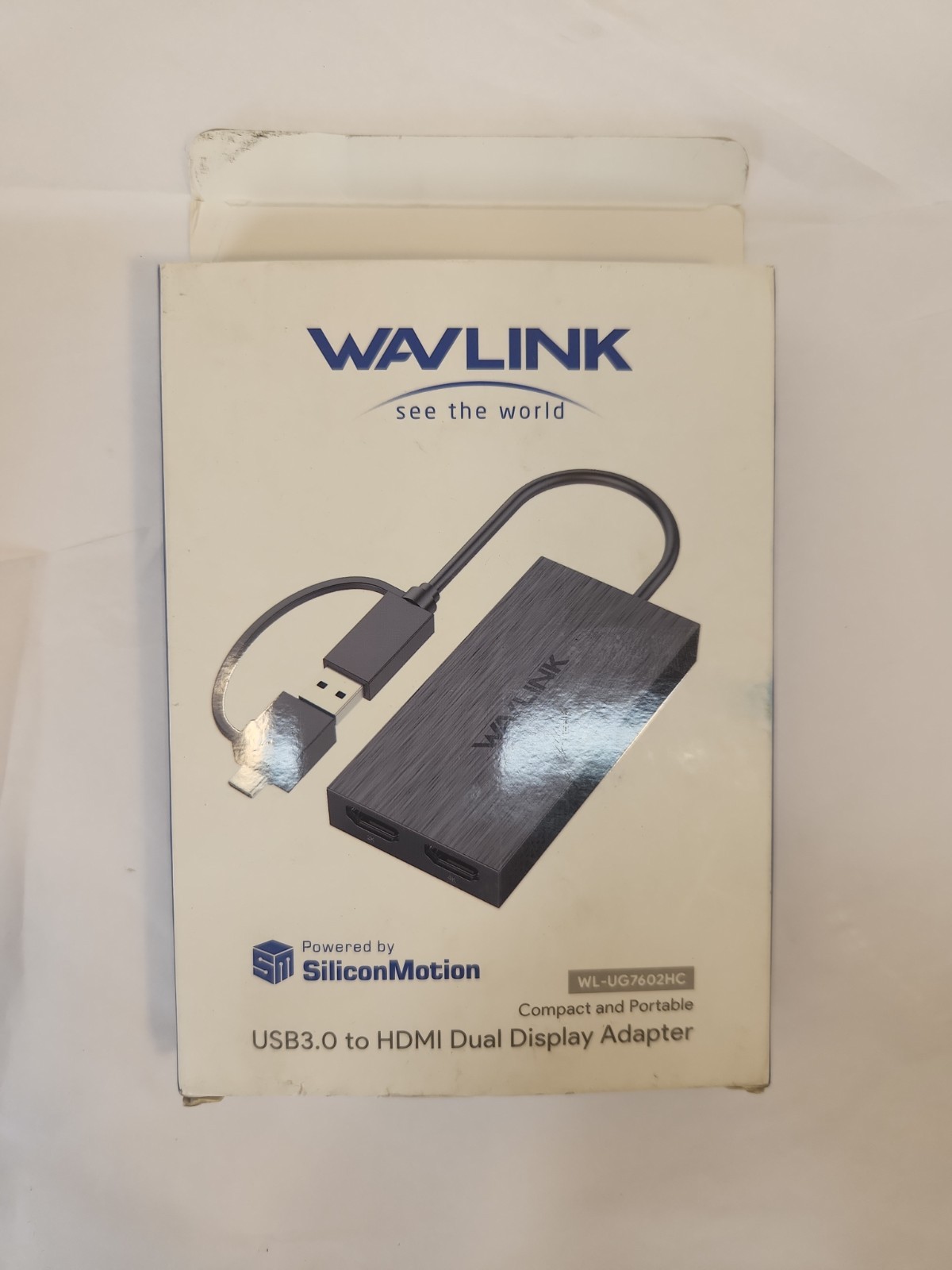 WAVLINK USB3.0 To HDMI Dual Display Adapter