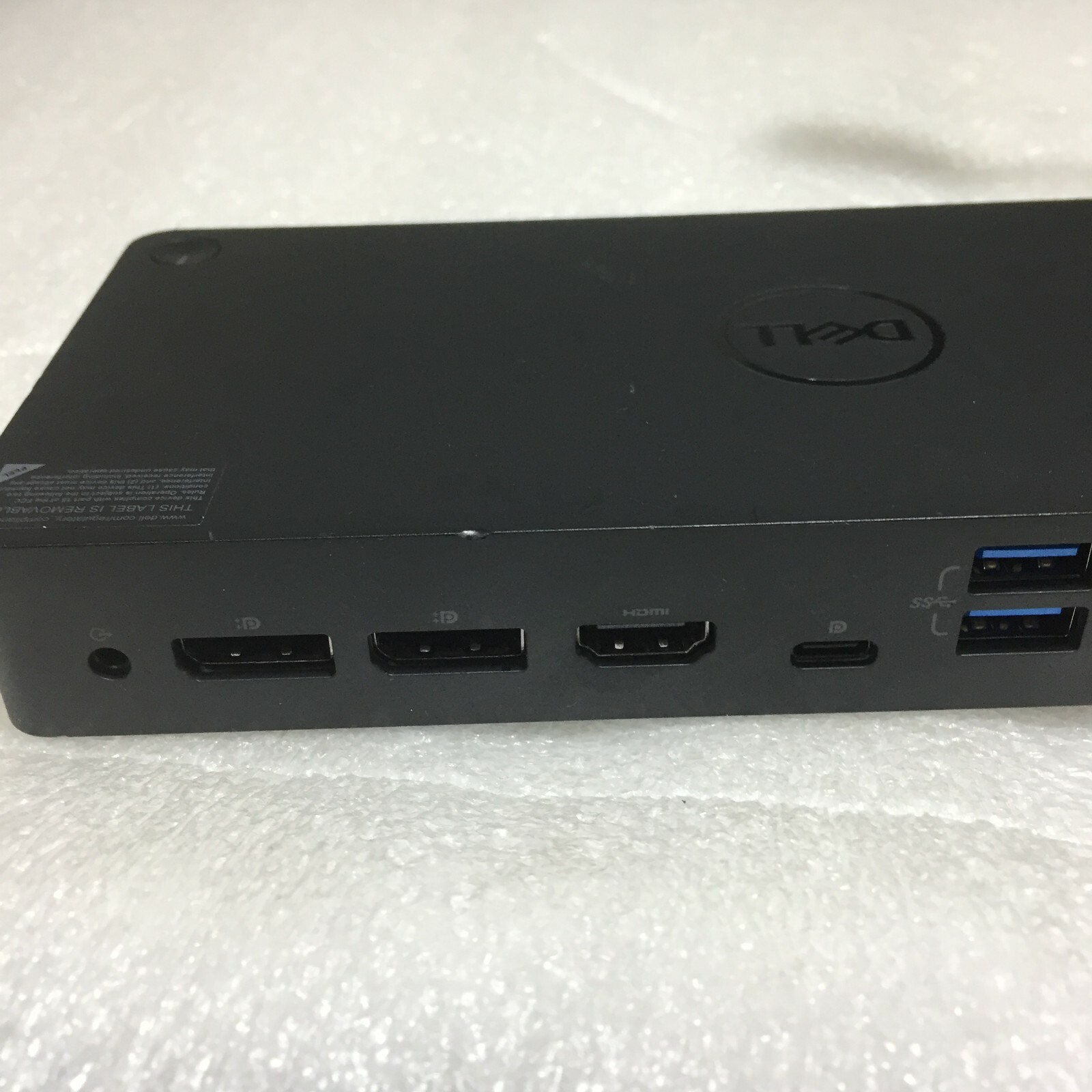 Dell WD19TB Thunderbolt 3 USB-C DisplayPort Docking Station w 180w Power Adapter