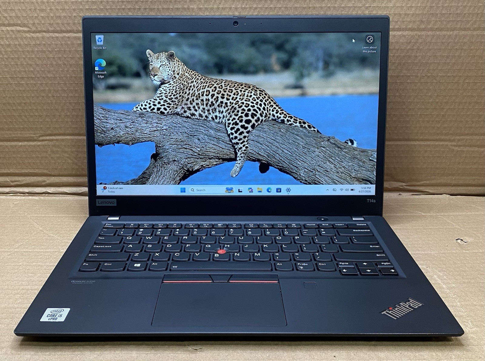 Lenovo ThinkPad T14s Gen 1 14″ i5-10310U @ 1.70GHz 8GB RAM 256GB SSD Windows 11
