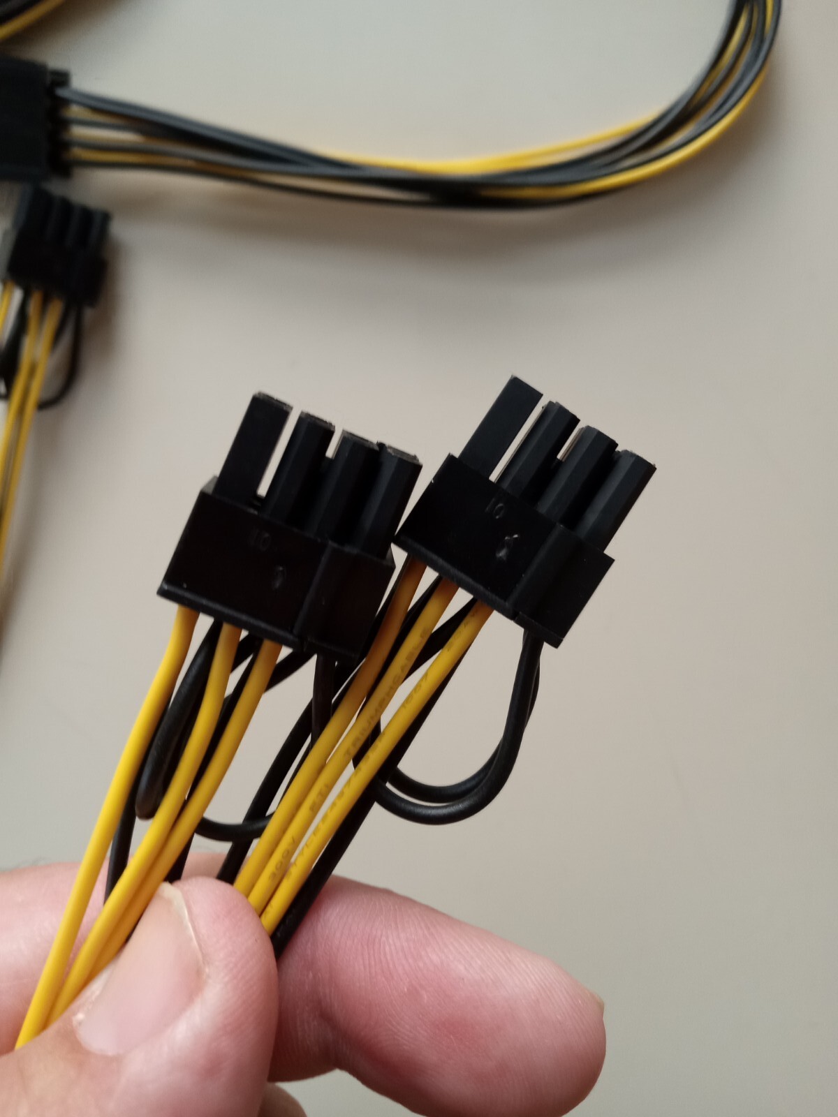 12pcs 20cm Quality Breakout Cable 6Pin to 8Pin (6+2Pin) PCI-E Cable 18AWG NEW