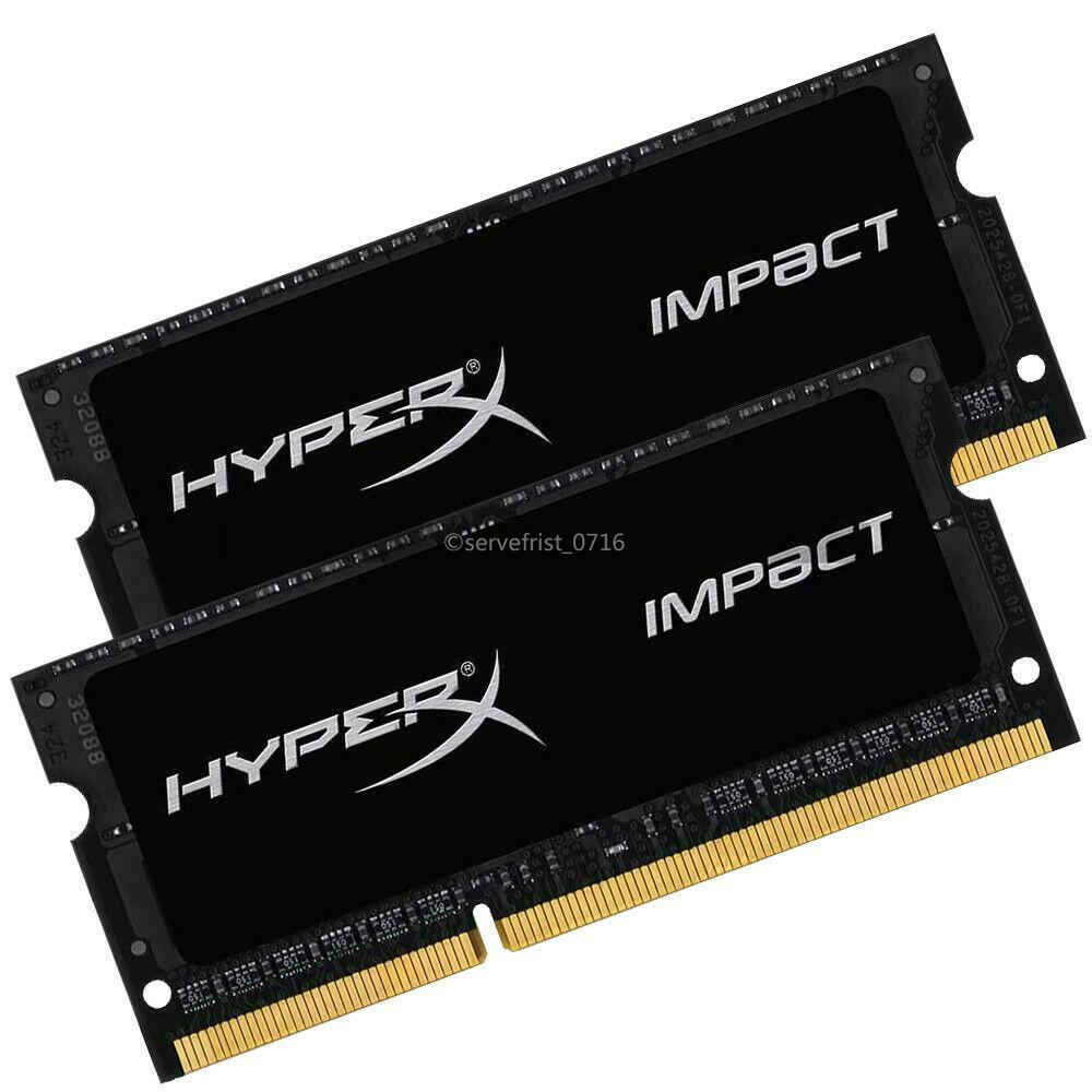 2X4GB 8GB Memory for Hyperx PC3-10600S DDR3 1333Mhz 204pin SODIMM Laptop RAM
