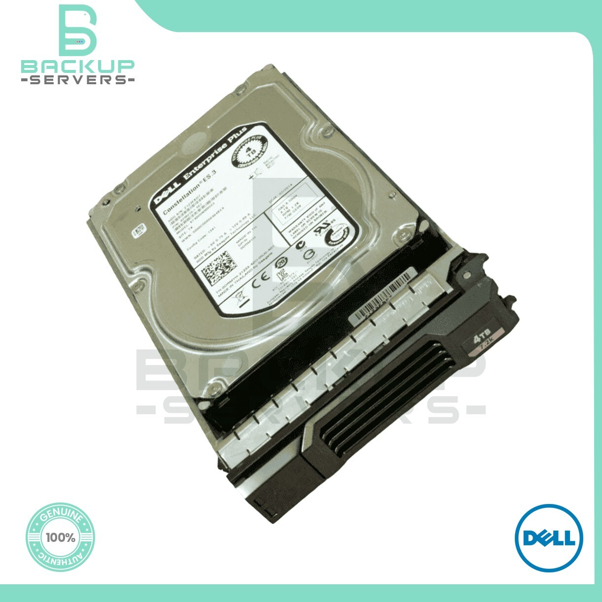 DRMYH Dell 4TB 6Gbps 7.2K RPM Hot-Plug SAS 3.5″ Hard Drive 0DRMYH