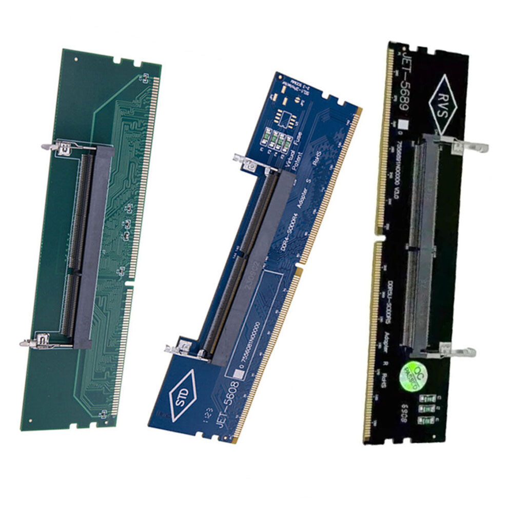 DDR3 DDR4 DDR5 Laptop To Desktop Memory Adapter Card SO-DIMM To PC DIMM Cards