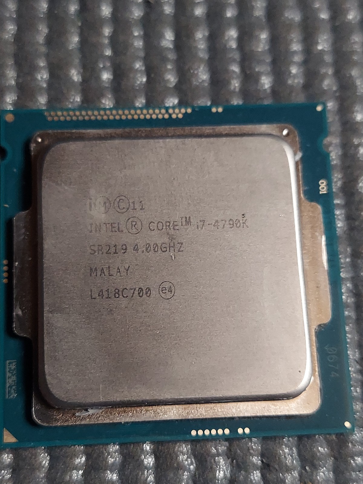 Intel Core i7-4790K 4-Core 4.00GHz LGA1150 CPU Processor SR219