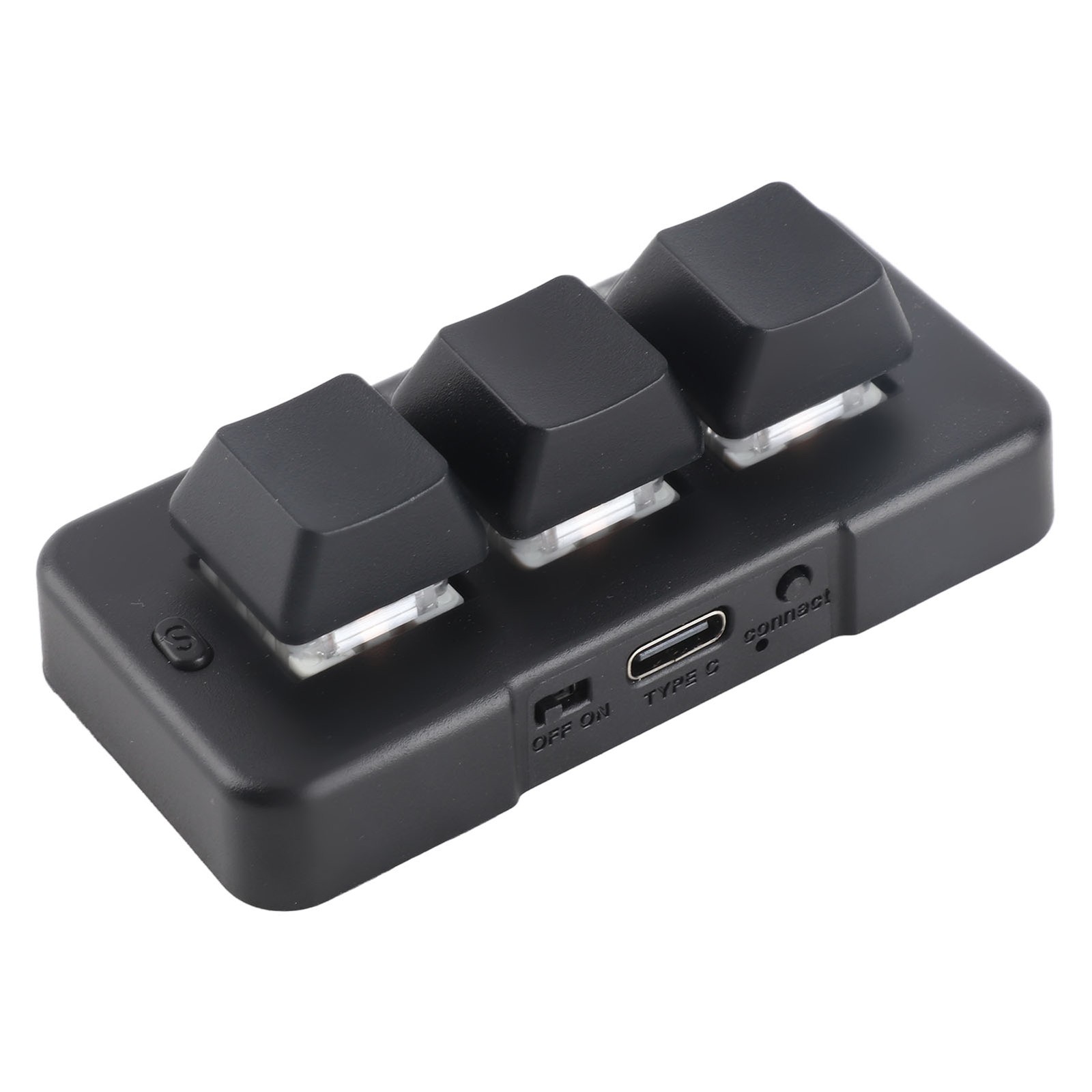 Compact 3 Key Macro Pad USB Interface For PC