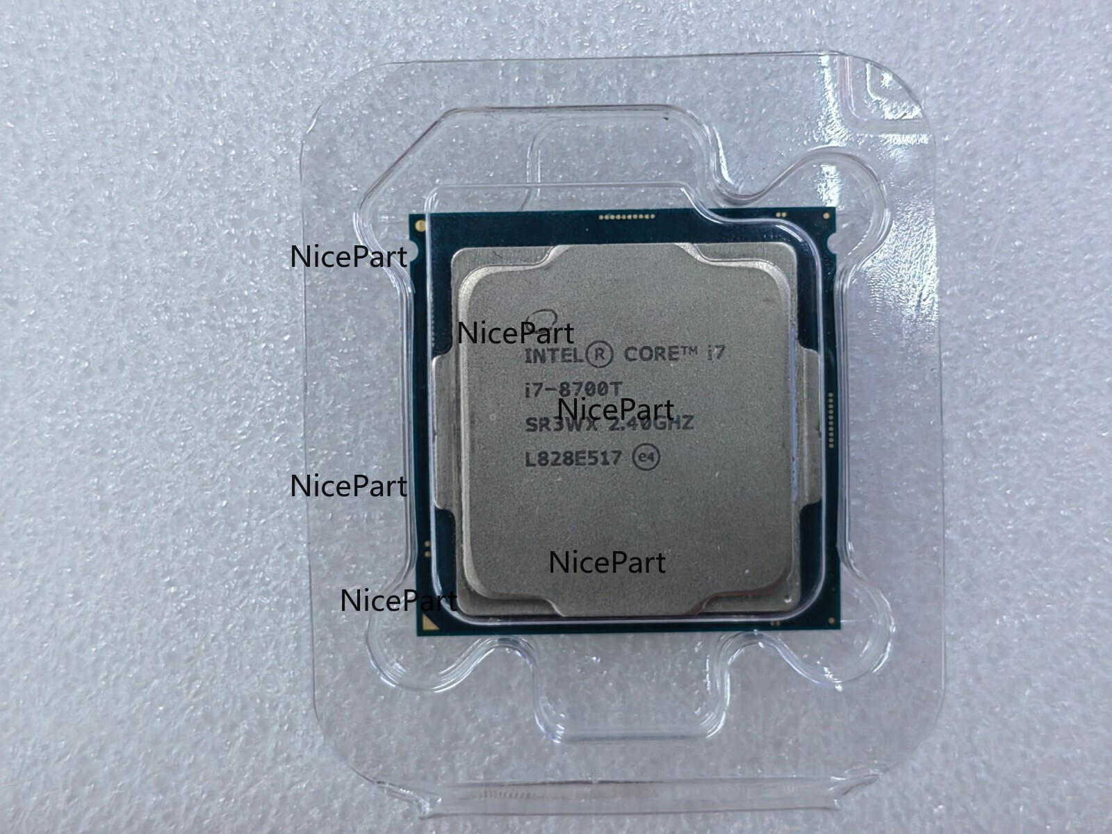 compatibility Intel Core i7-8700T Desktop CPU Processor for 300 Series MB