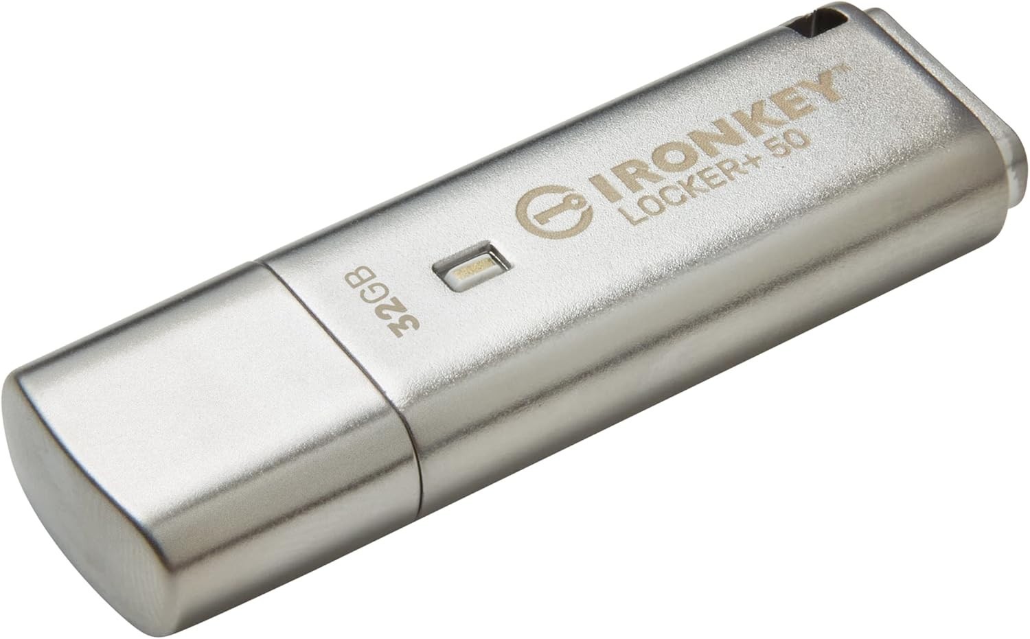 Ironkey Locker+ 50 32GB Encrypted USB Flash Drive | USB 3.2 Gen 1 | XTS-AES P…