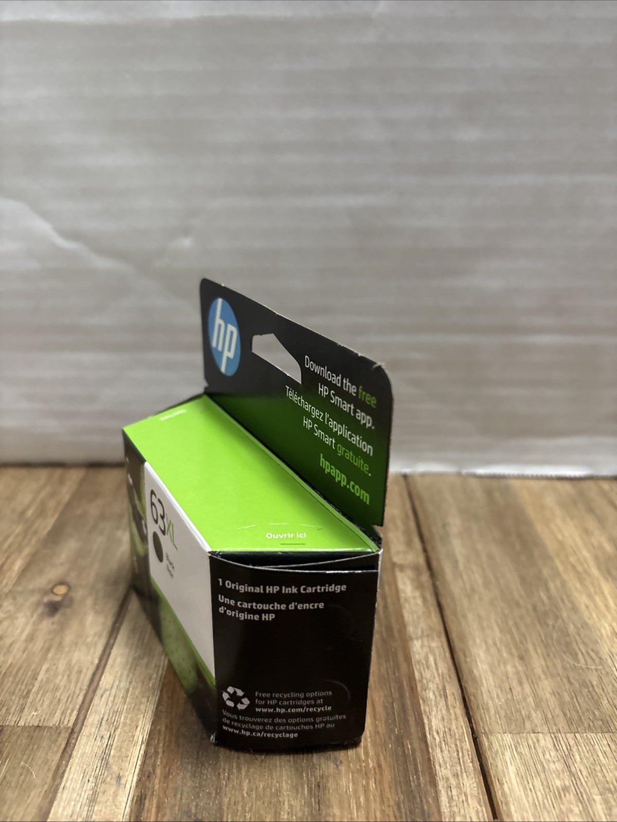 New HP 63 XL Black Ink Cartridge High Yield Genuine OEM Original Sealed AUG 2027