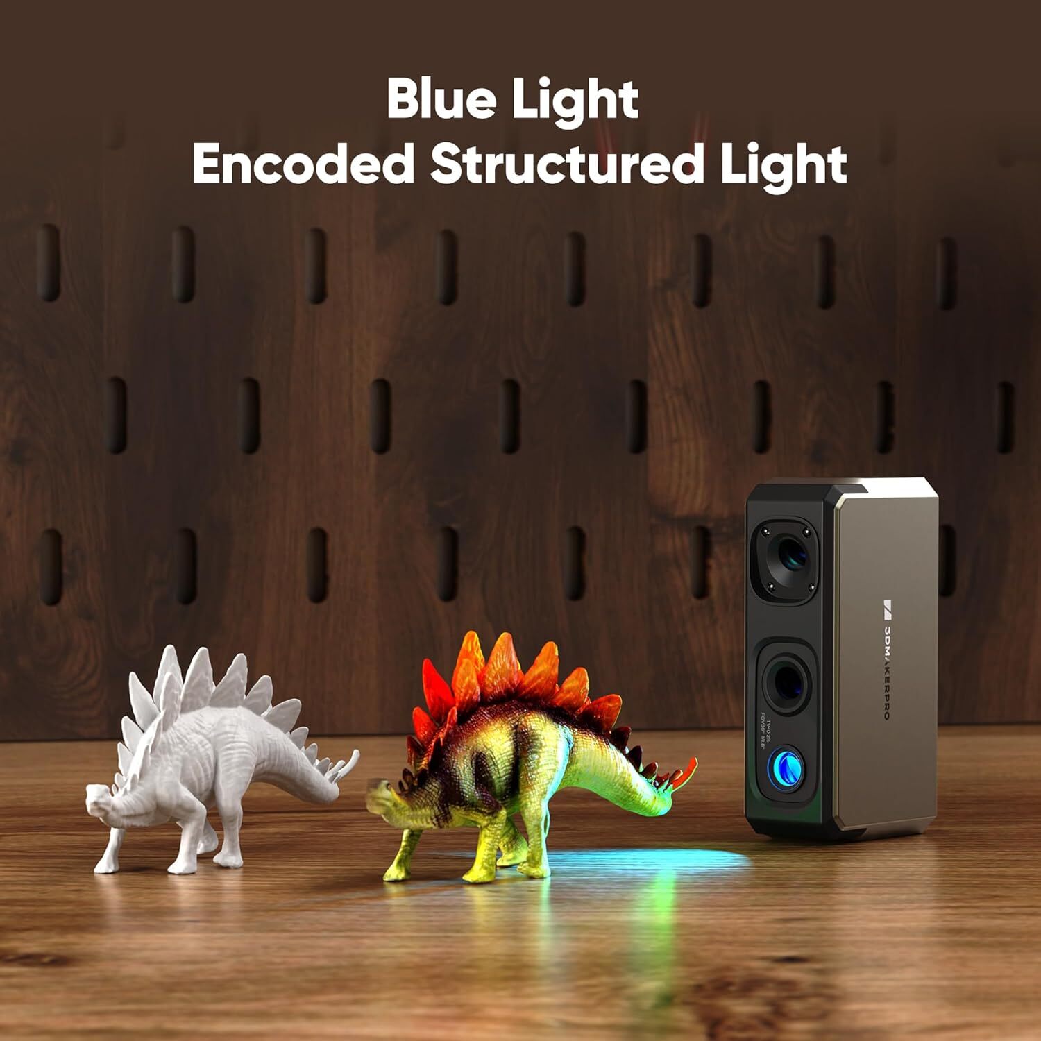 3DMakerpro Handheld 3D Scanner 10FPS for 3D Printing 0.02mm Accuracy Seal Lite