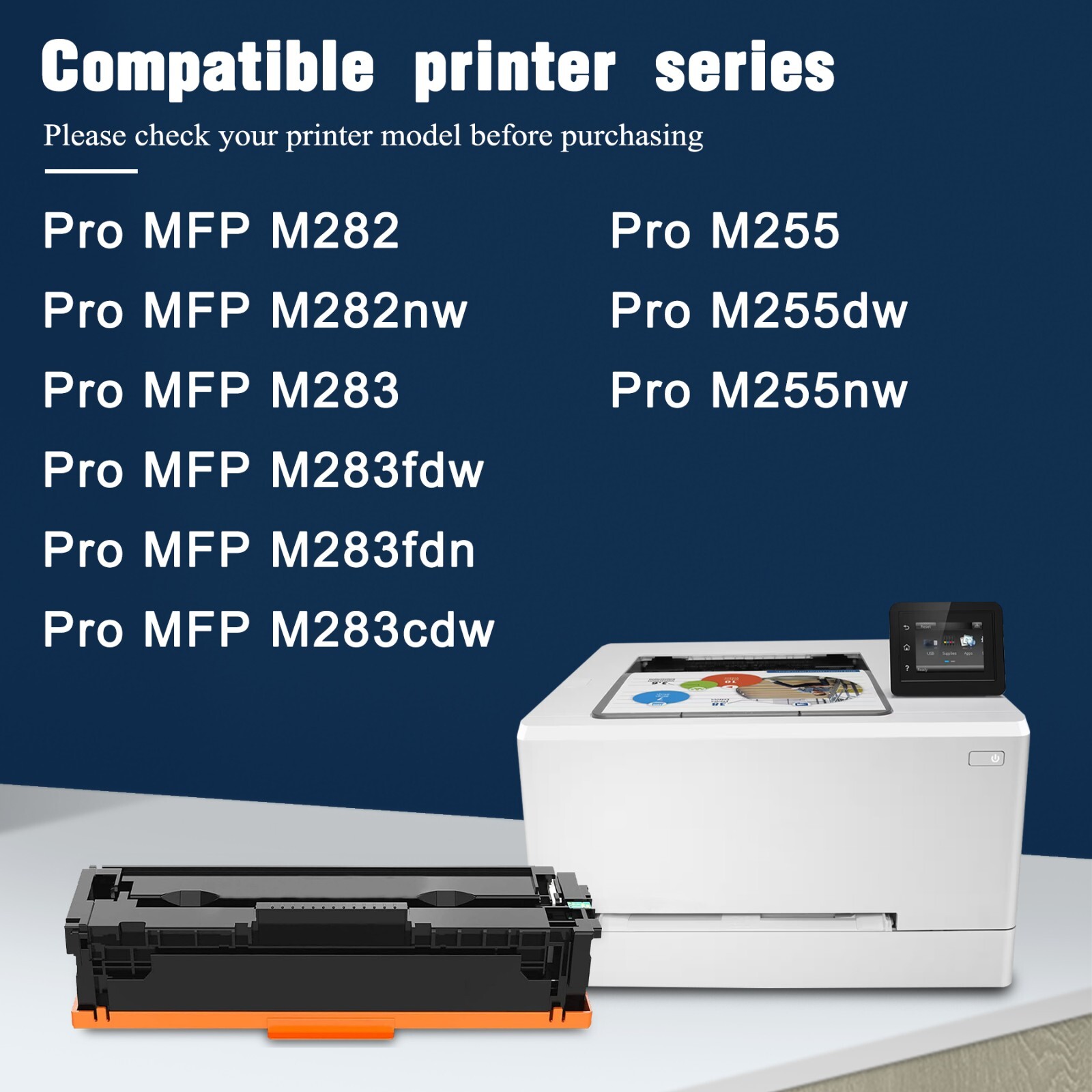GATAPO® 206X Compatible Toner Cartridges 4 Pack High Yield (with Chip)
