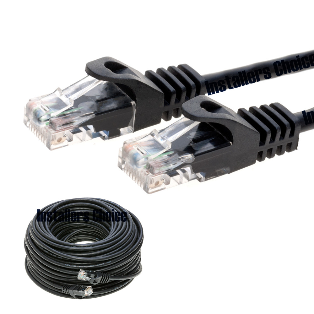 100 ft feet Cat5 Cable CAT5E RJ45 LAN Network Ethernet Router Switch Patch Cord