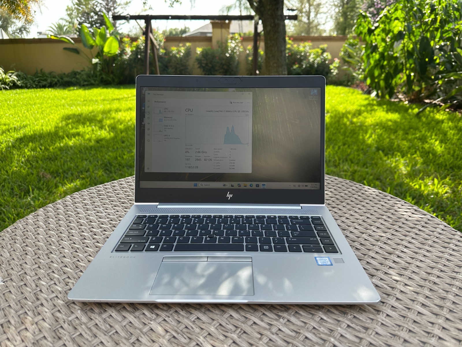 HP EliteBook 840 G6 14″ FHD i7-8565U 8GB 512GB NVMe SSD Win 11 Pro LTE 4G