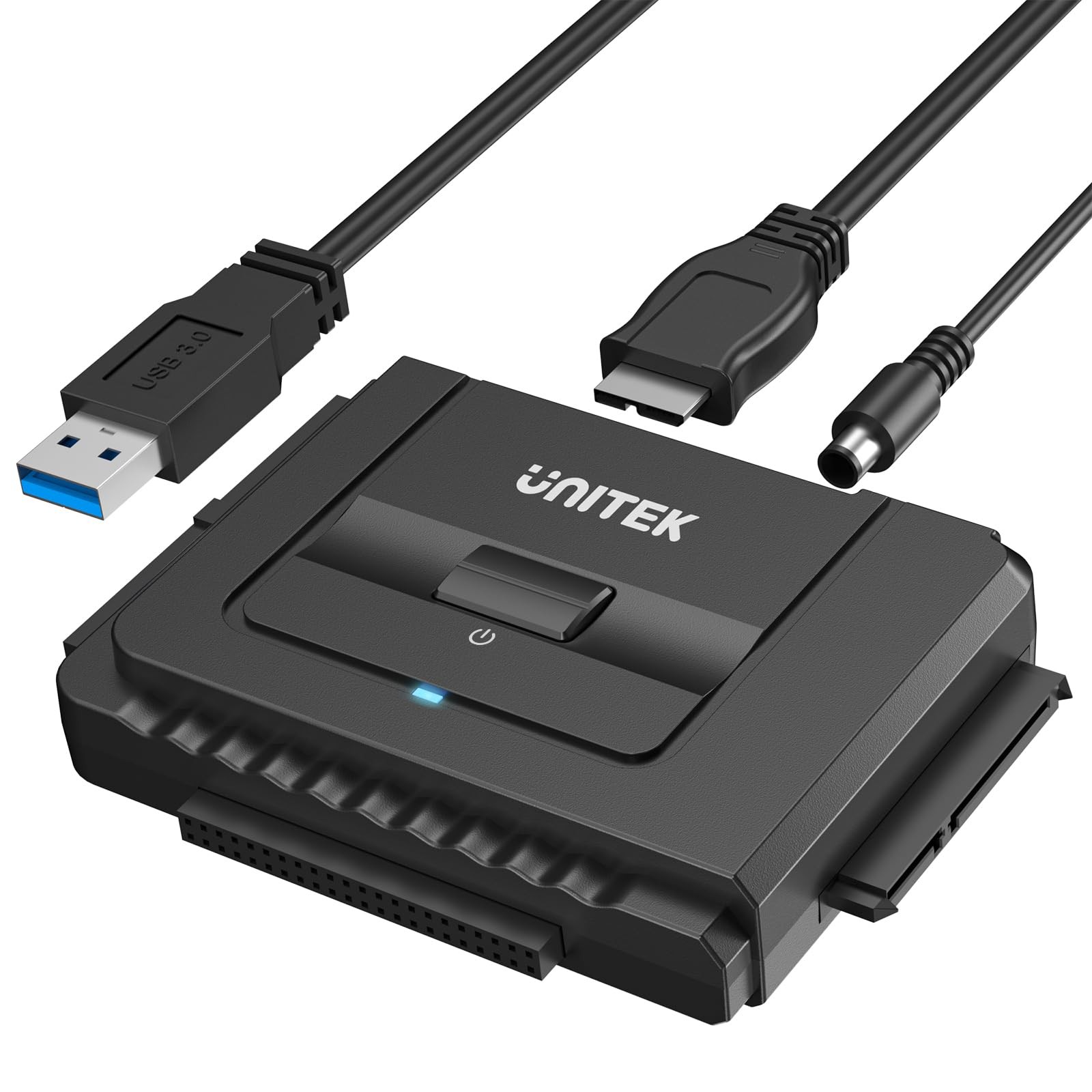 USB 3.0 to IDE and SATA Converter External Hard Drive Adapter Kit for Univers…
