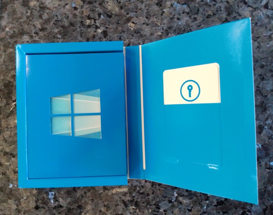 Windows 10 Home Retail ENGLISH USB stick And License