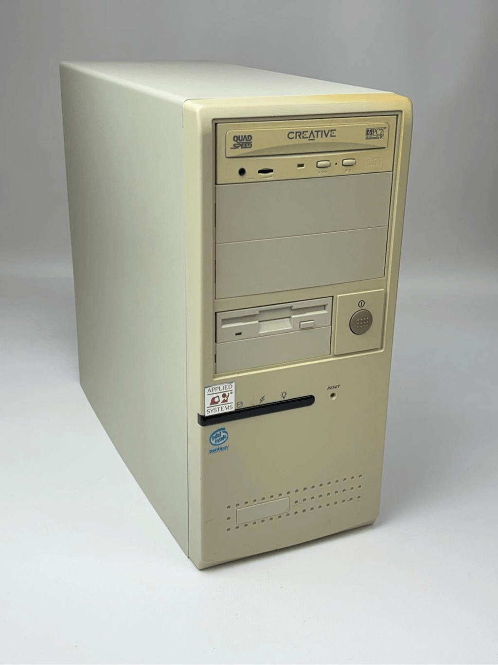 Vintage 1990s Windows 95 PC Tower Intel Pentium 16MB RAM 1GB HDD Retro Gaming