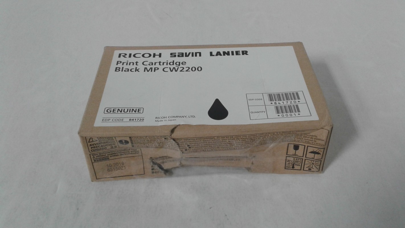 Ricoh 841720 Ink Black for Ricoh MPC W-2200