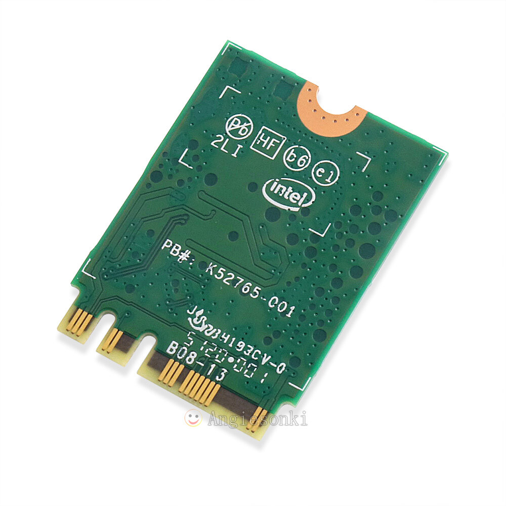 Intel AX210 Dual Band Bluetooth 5.2 Wifi 6E M.2 Card 3000Mbps Network Adapter