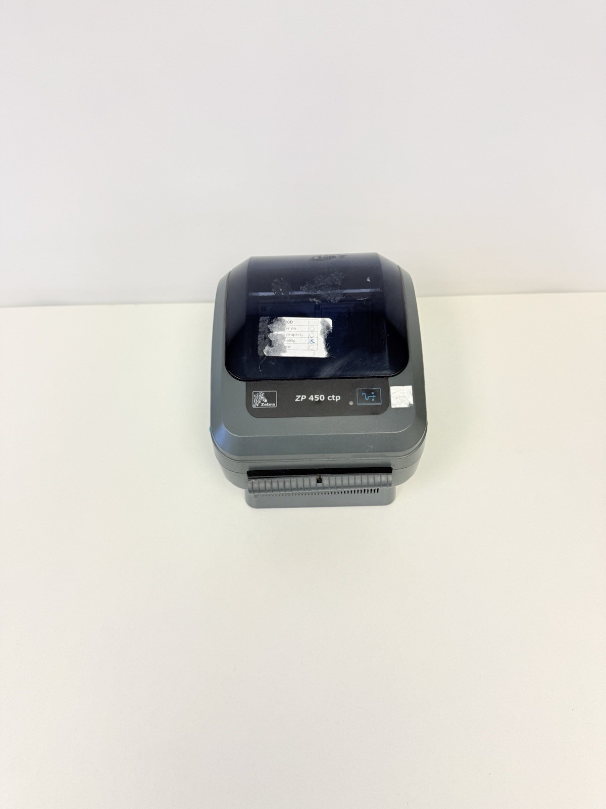 Zebra ZP 450 CTP Direct Thermal Label Printer POWER TESTED ONLY Parts Only