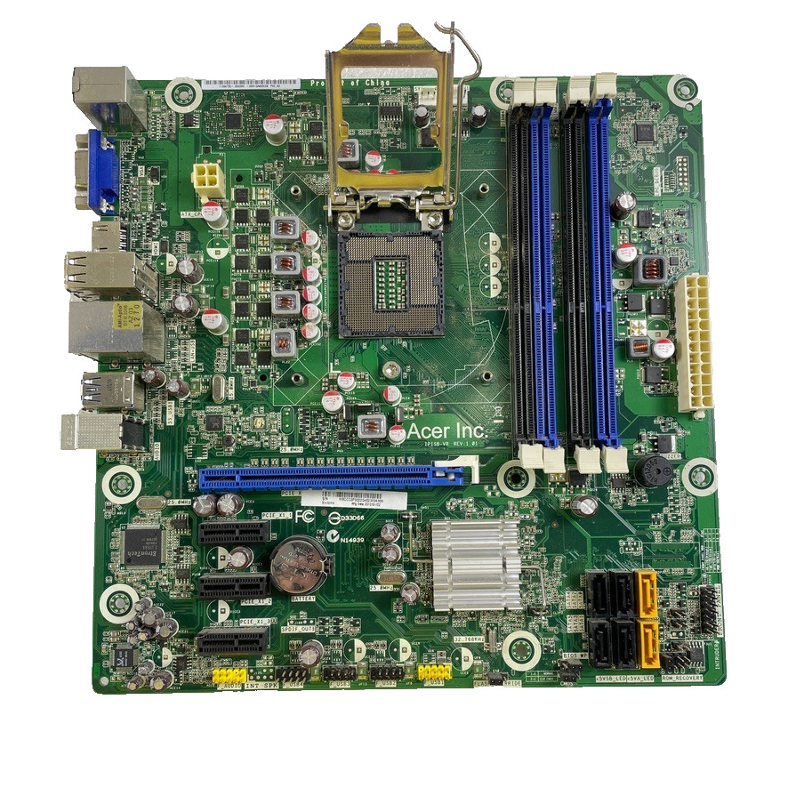 Acer IPISB-VR Rev 1.01 LGA 1155 MicroATX Motherboard – Intel H67 DDR3