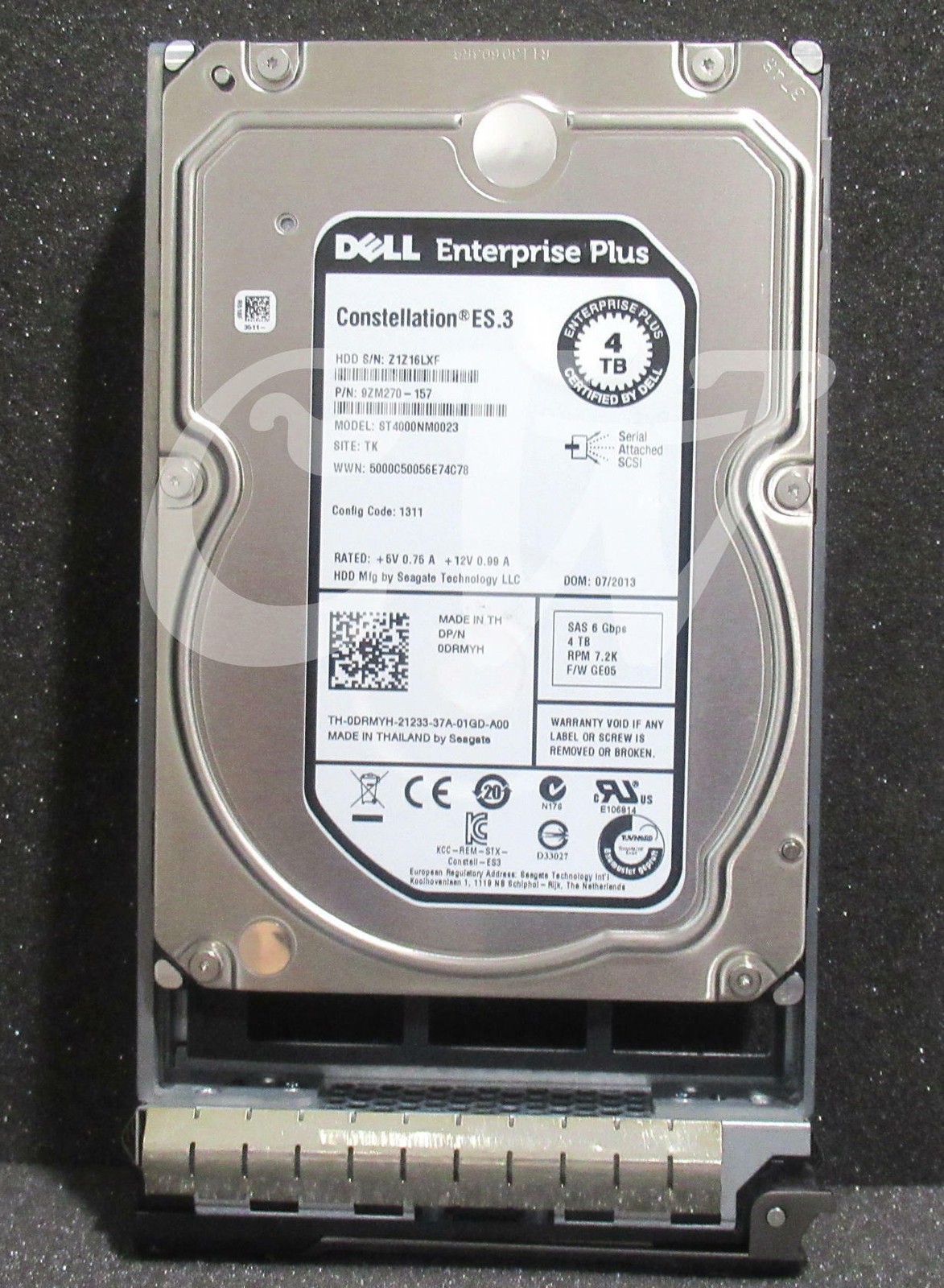 Dell Seagate ST4000NM0023 4TB SAS 7.2K 6Gbps 3.5″ Server Hard Drive