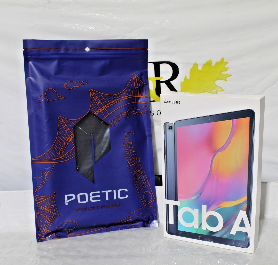 Samsung Galaxy Tab A SM-T510 32 GB, Wi-Fi, 10.1 in – Black W/Case BUNDLE