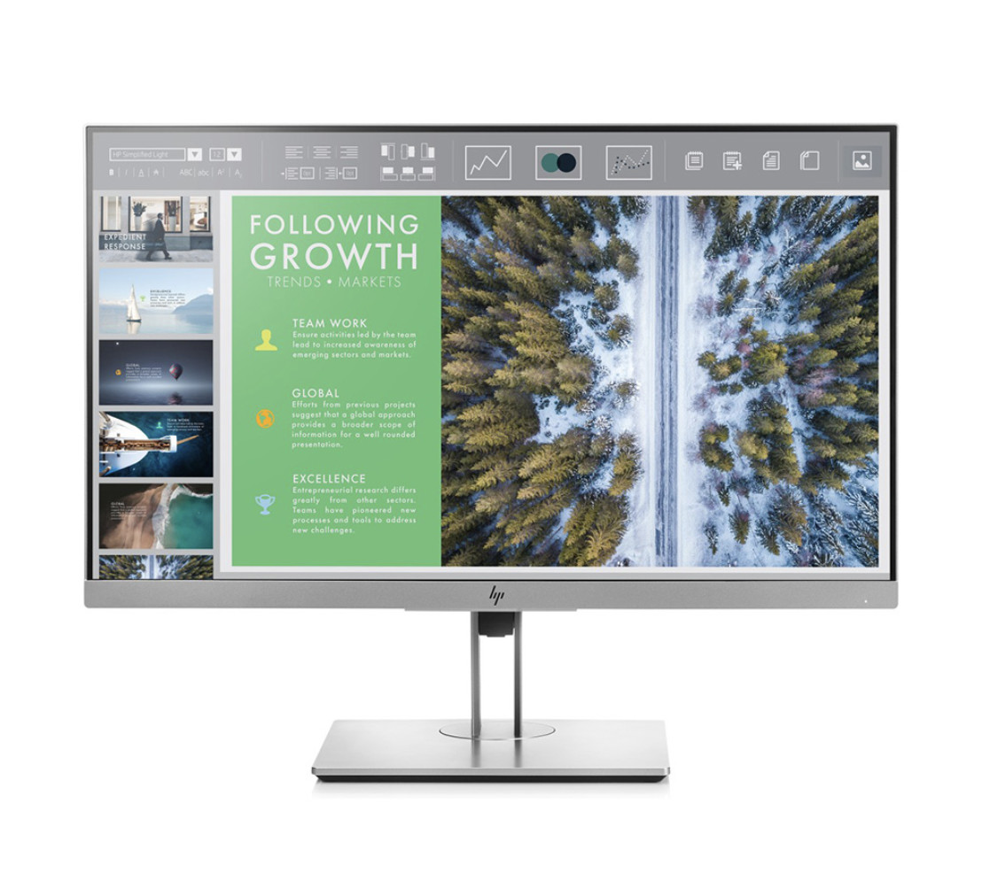HP EliteDisplay E243 24″ Monitor 60Hz 5ms FHD DP HDMI For Productivity Gaming