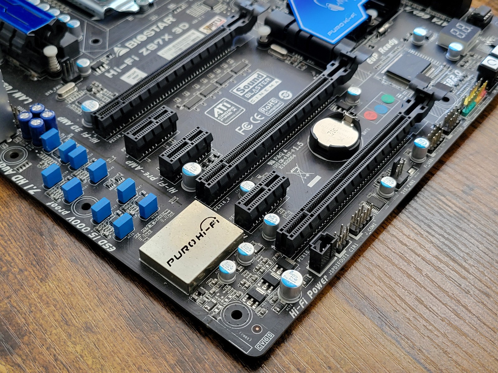 Biostar Hi-Fi Z87X 3D LGA 1150 ATX Motherboard + Intel i5-4670k + Corsair 16GB