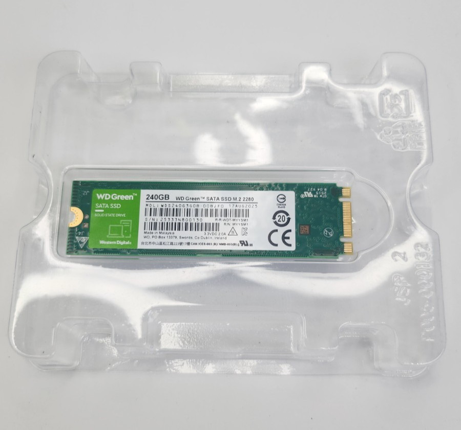 WD Green 240GB M.2 2280 SATA SSD Solid State Drive