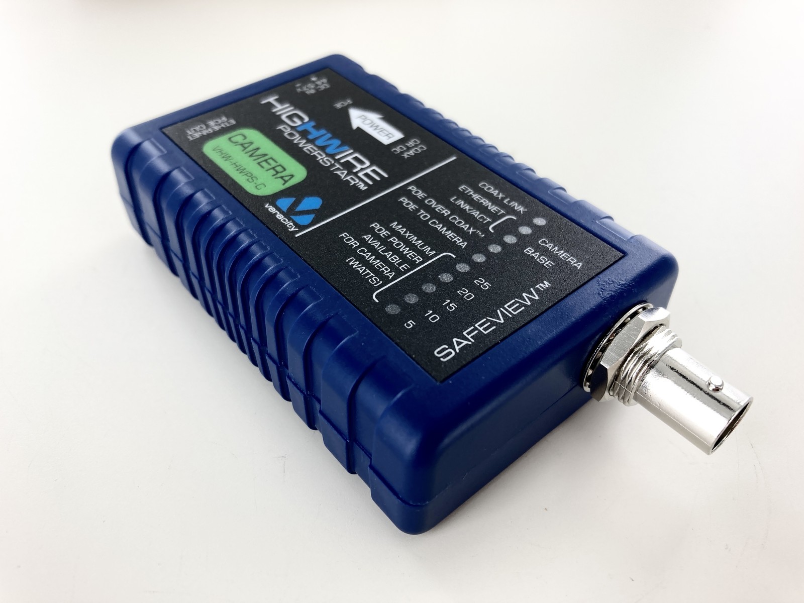 Veracity VHW-HWPS-C Highwire Powerstar Ethernet and POE Over Coax Adaptor Camera