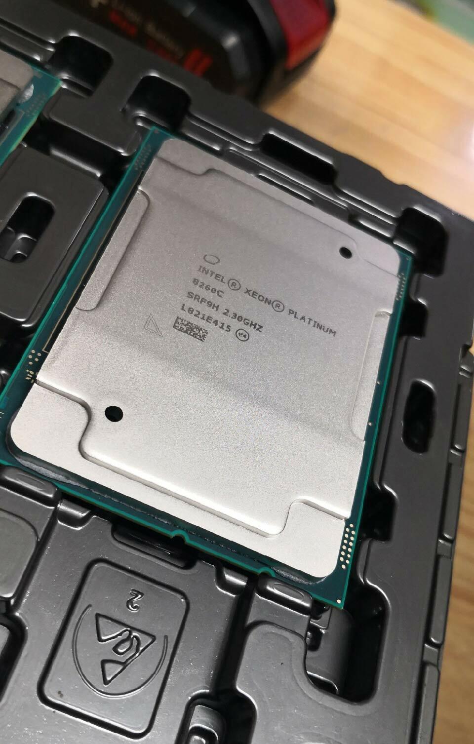 Intel Xeon Platinum 8260c QS srf9f 2.3ghz lga3647 CPU server processor