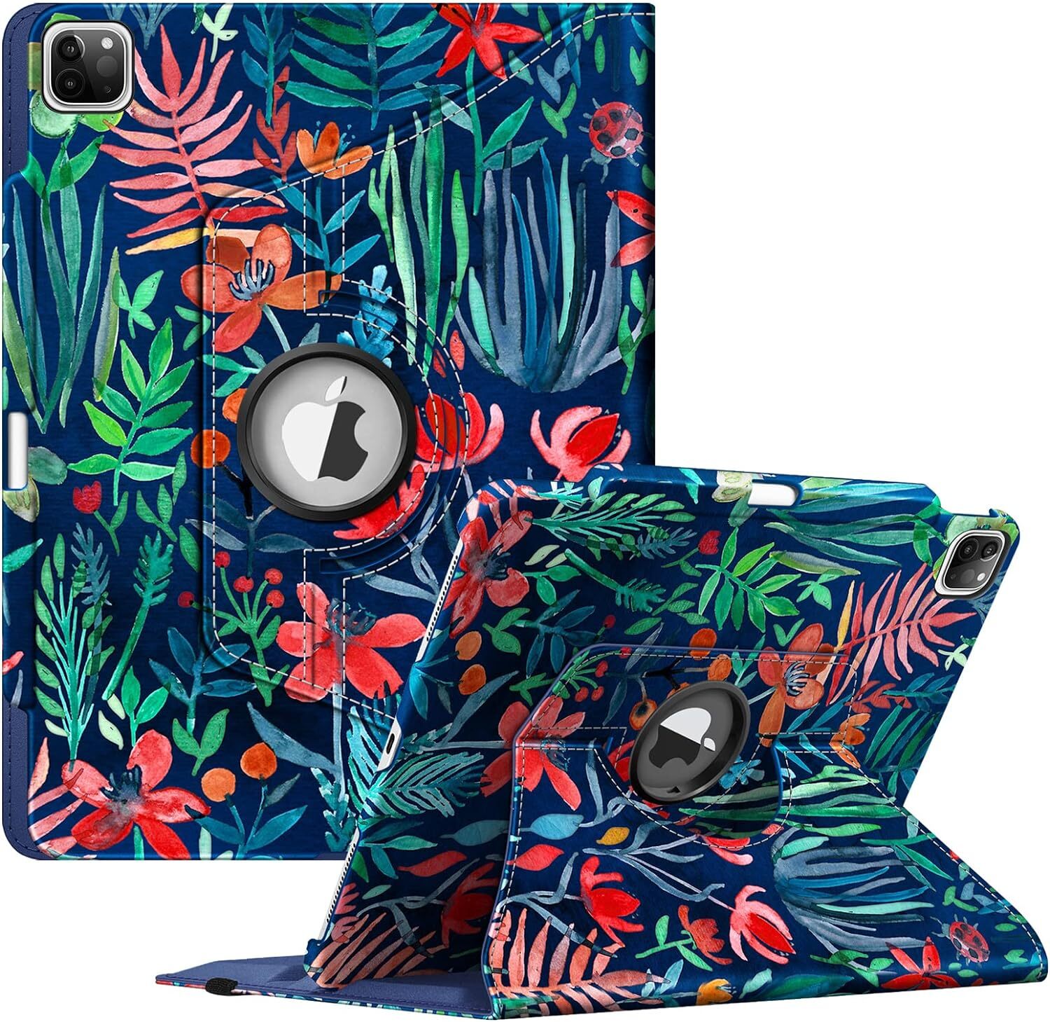 Rotating Case for iPad Pro 12.9-inch 6th Generation 2022 Swiveling Cover Stand