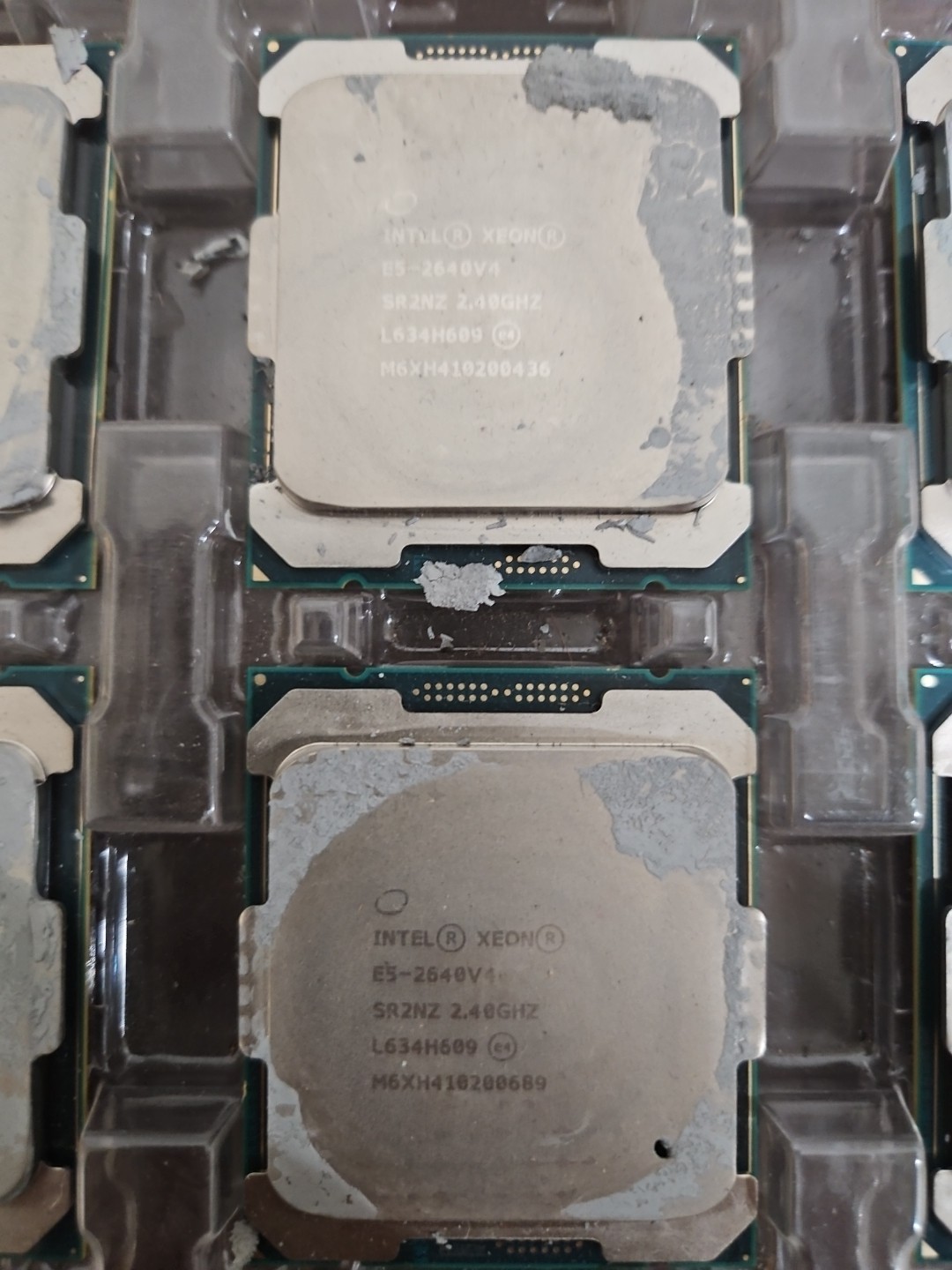 Lot of 2 Intel Xeon E5-2640v4 2.40ghz Ten-10-core CPU Processor Sr2nz
