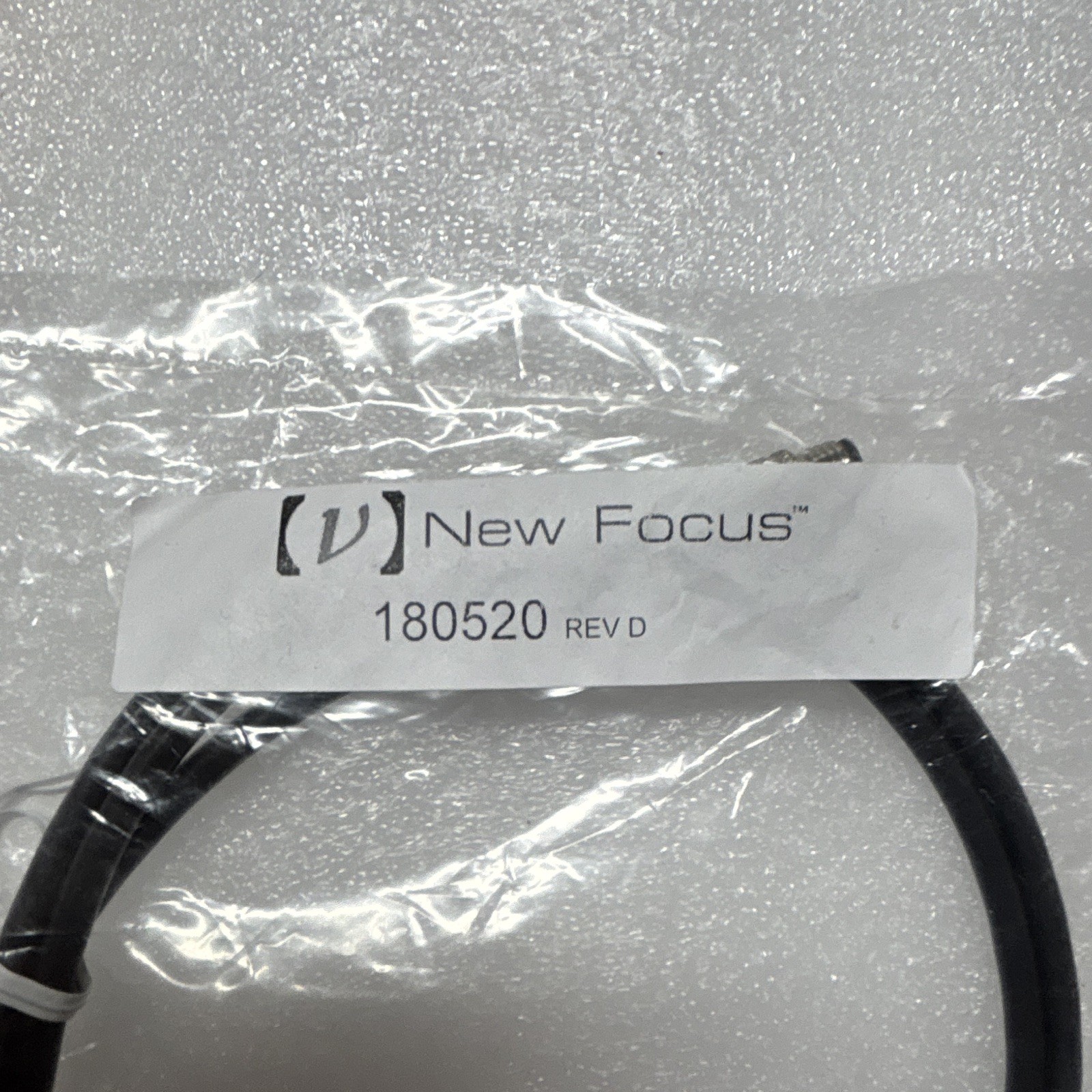 New Focus 180520 Rev D Mini-DIN Male to Male Cable, Black, 1:1