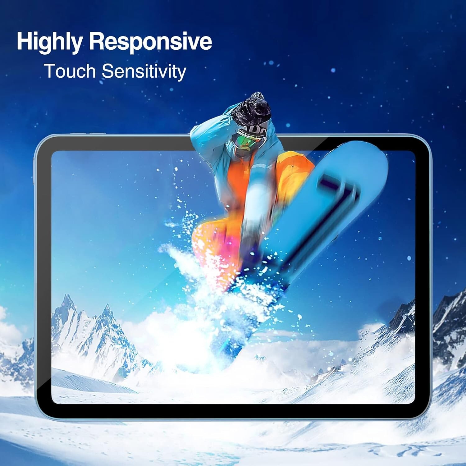 2-Pack Screen Protector For Apple iPad 10.9″ 2022 Tempered Glass Anti-Scratch