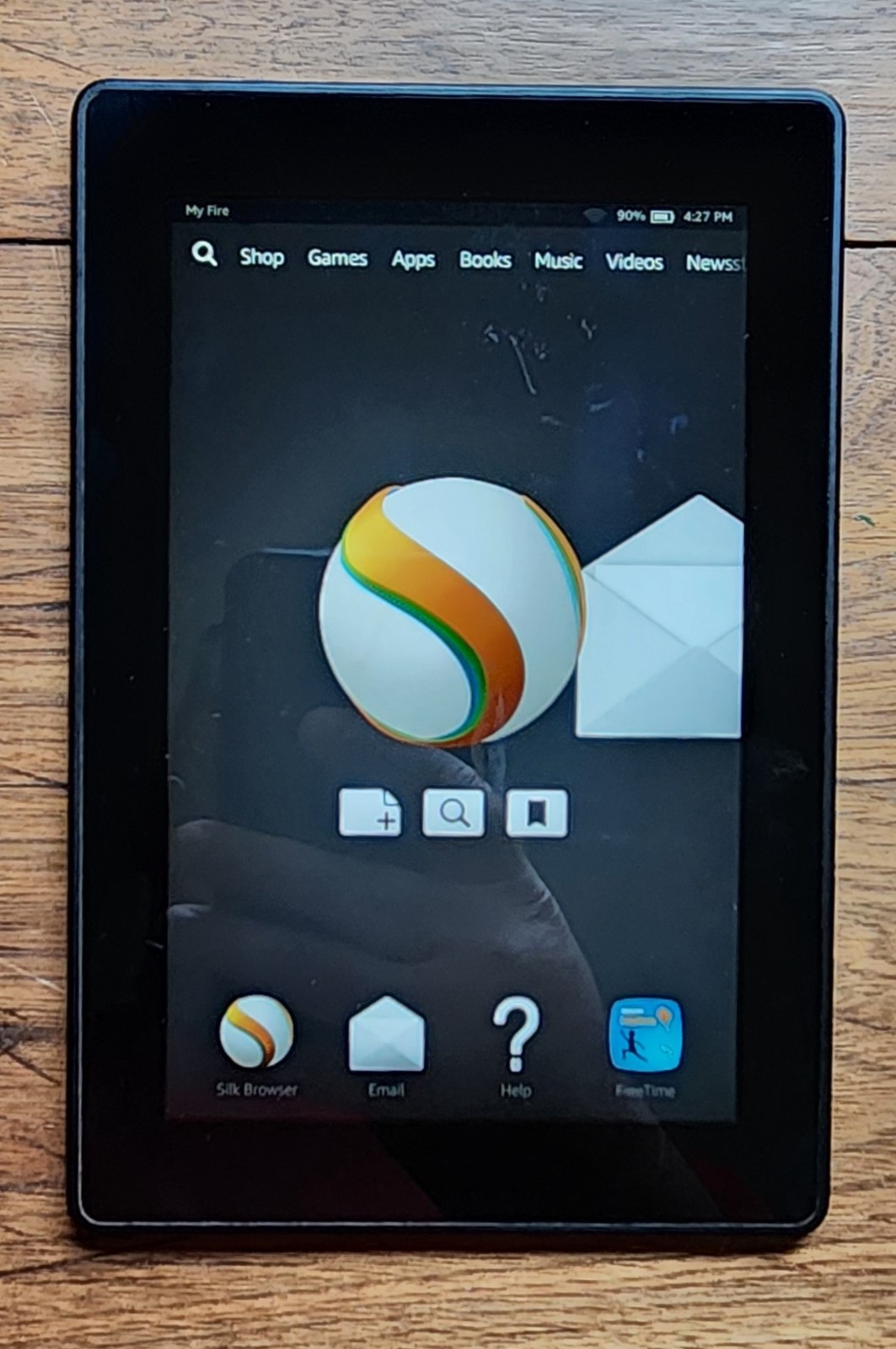 Amazon Kindle Fire HD 7in Tablet 3rd Gen 16GB P48WVB4 Tested Working w/pwr cord