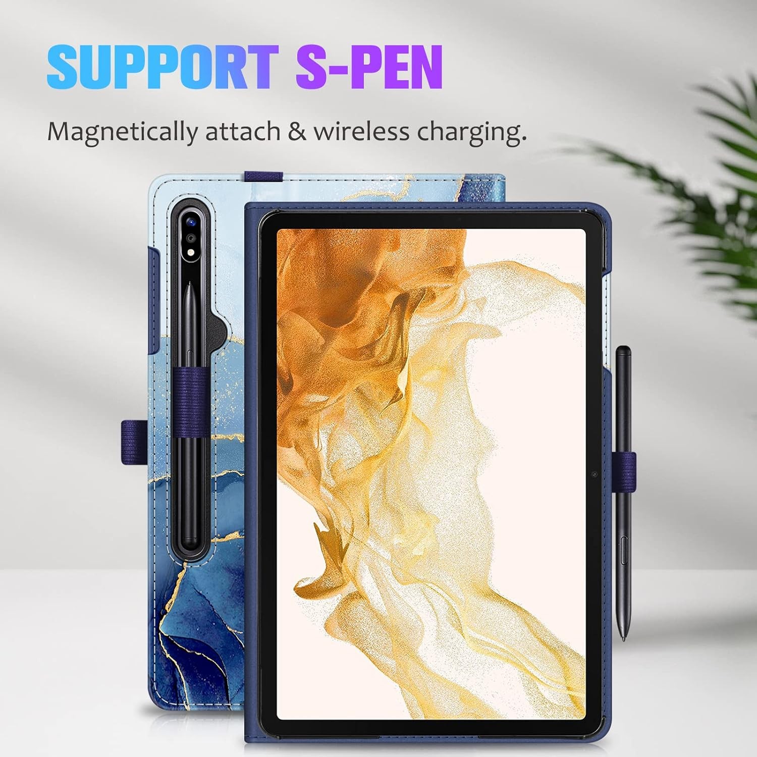 Case for Samsung Galaxy Tab S9 Plus 2023/Tab S8 Plus 2022 12.4″ Protective Cover