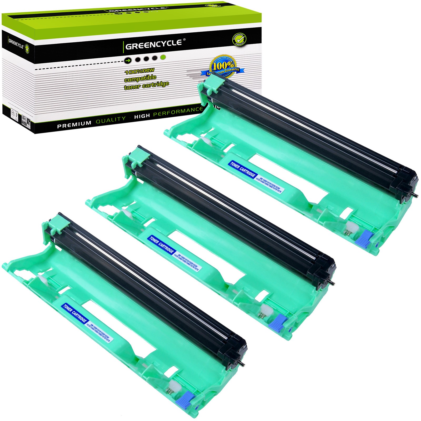 3PK DR1000 Drum Fits For Brother HL-1110 HL-1110E HL-1110R MFC-1811 1815 Printer