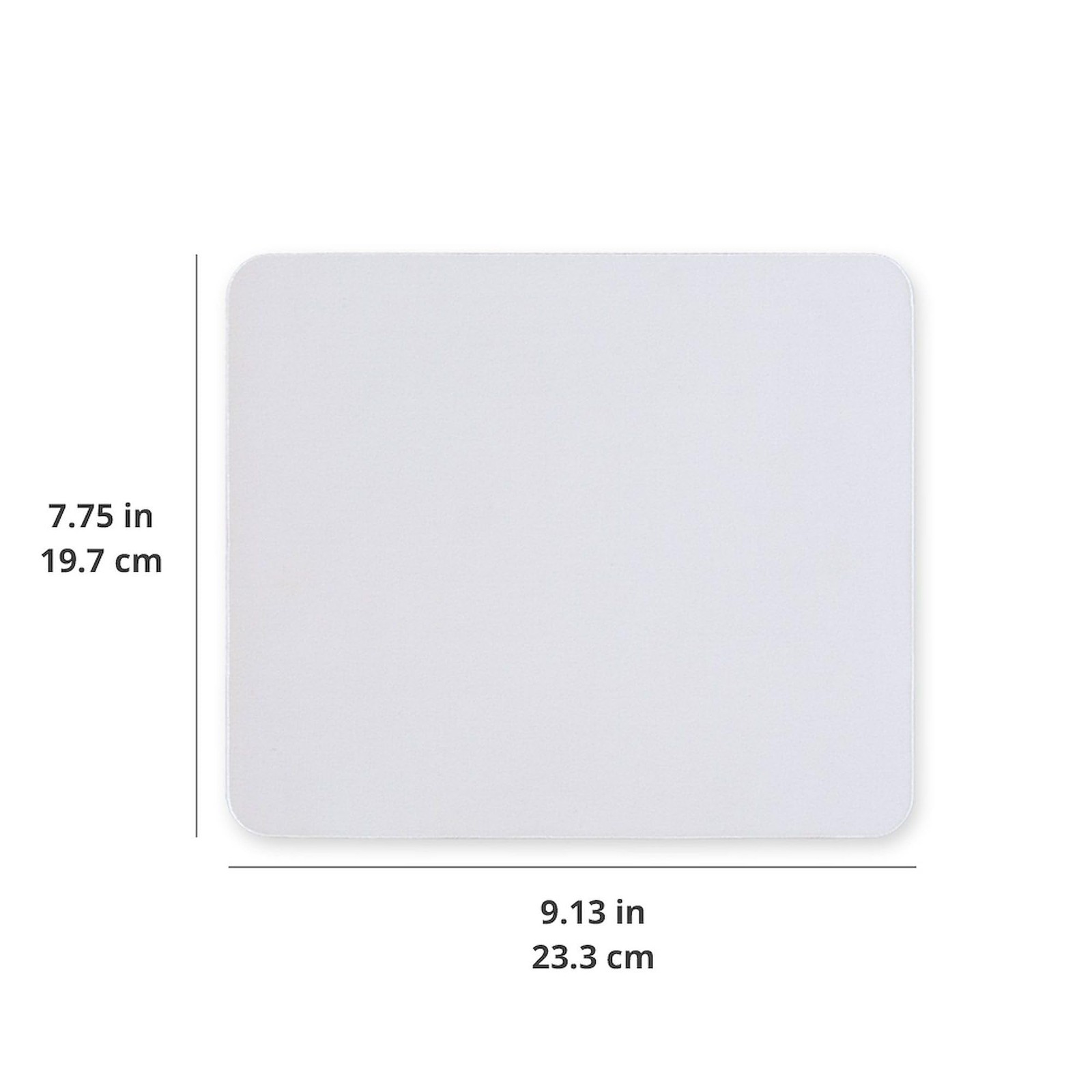 CafePress Alice & Friends in Wonderland Mousepad 9.25 x 7.75 inches, white