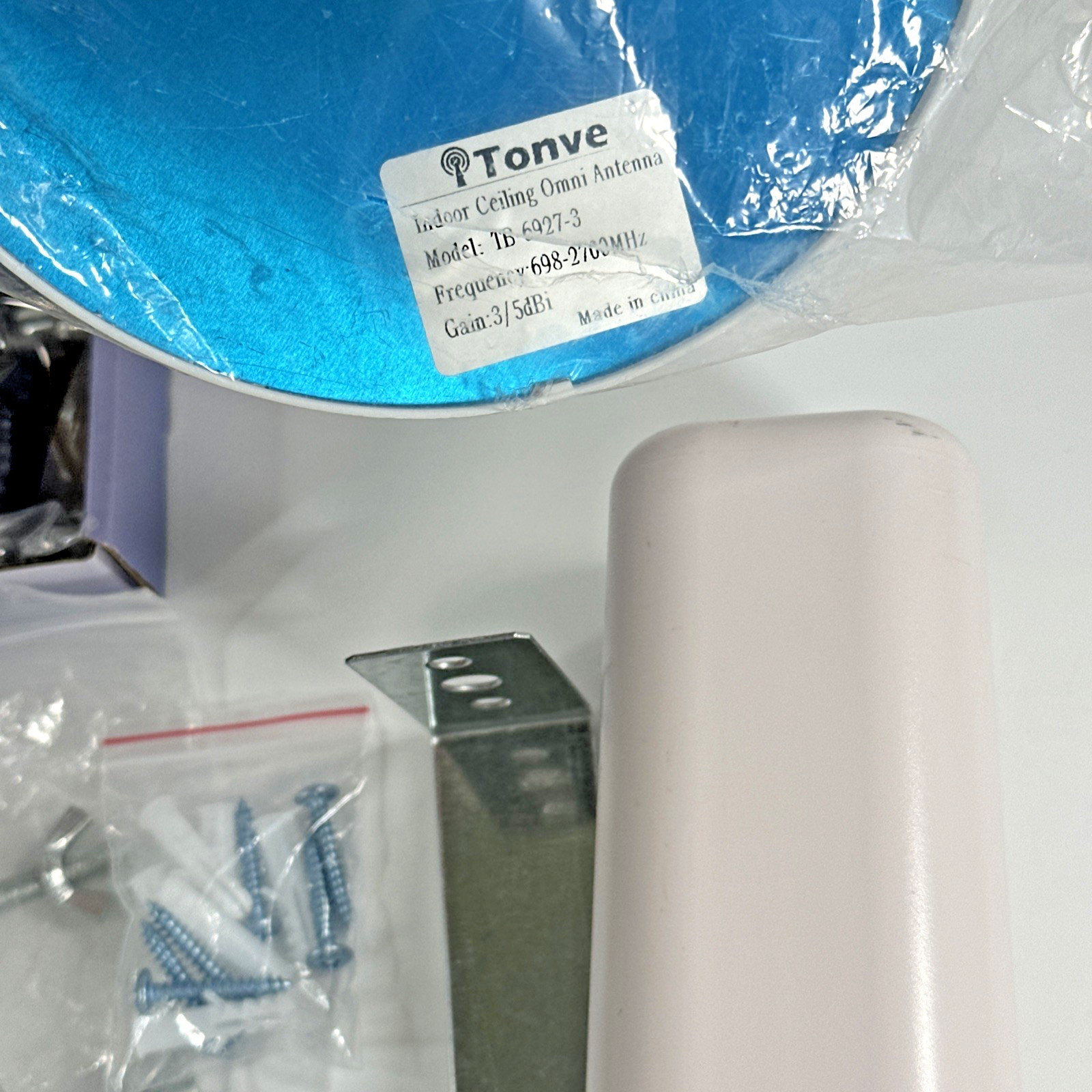TONVE Indoor Omni Antenna TB-6927-3, 698-2700 MHz Signal Booster