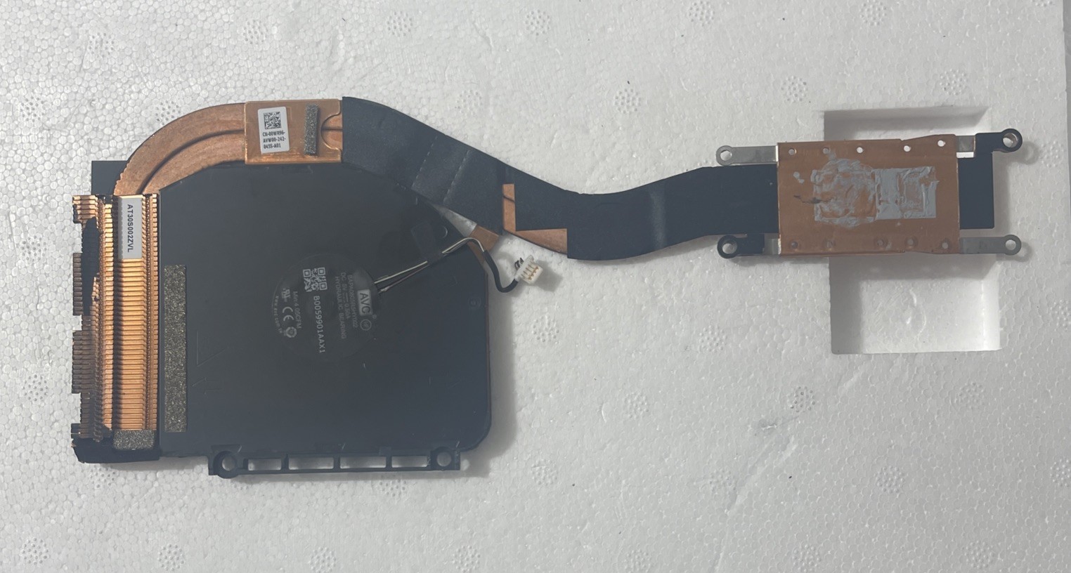 Genuine Dell Latitude 7420 Laptop CPU Fan with Heatsink 0WR96 00WR96 SA HB