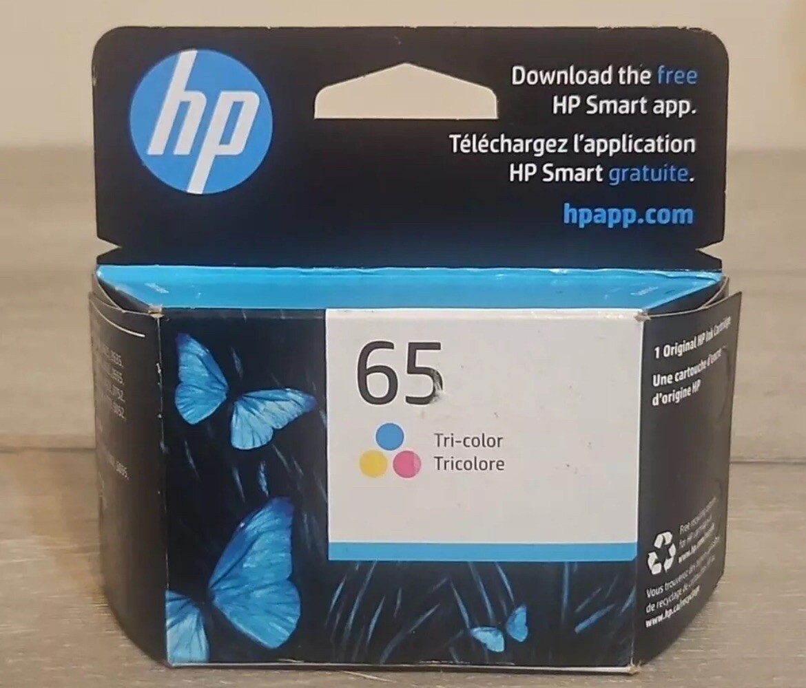 HP #65 Tri Color Ink Cartridge