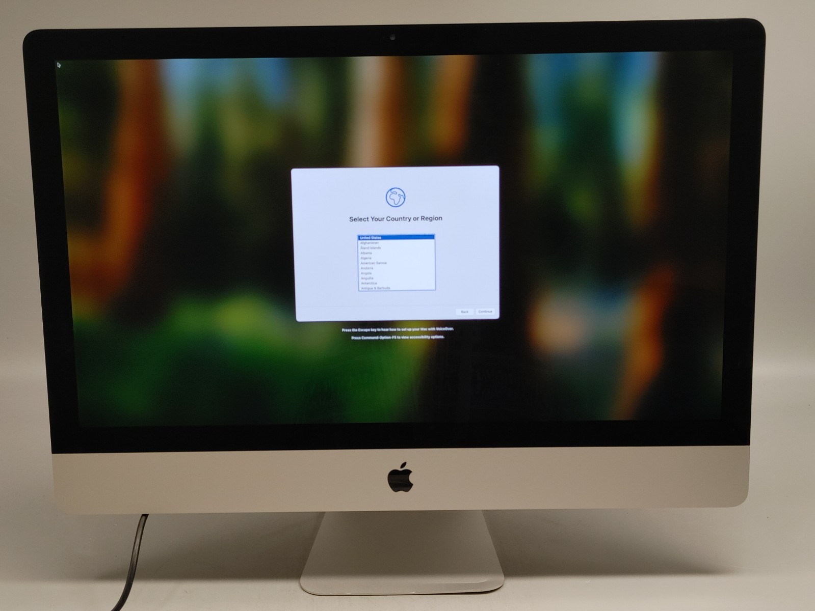 2019 iMac 27IN MRQY2LLA A2115 i5-8500 3.0Ghz 16GB RAM 32GB SSD 1TB HDD