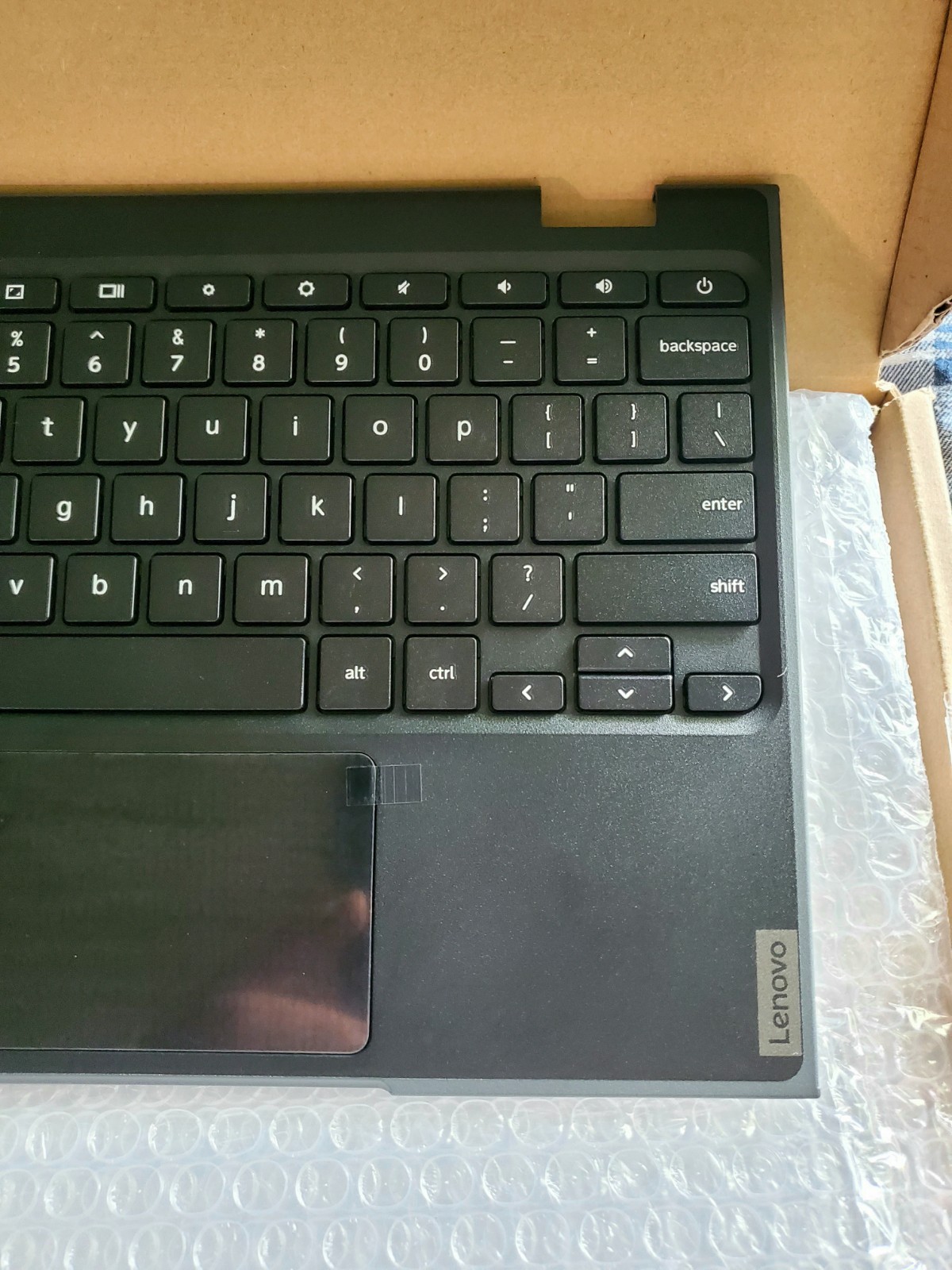 5CB1E21835 Lenovo 100E Chromebook 2nd Gen MTK 2 Palmrest w/Keyboard Touchpad USK