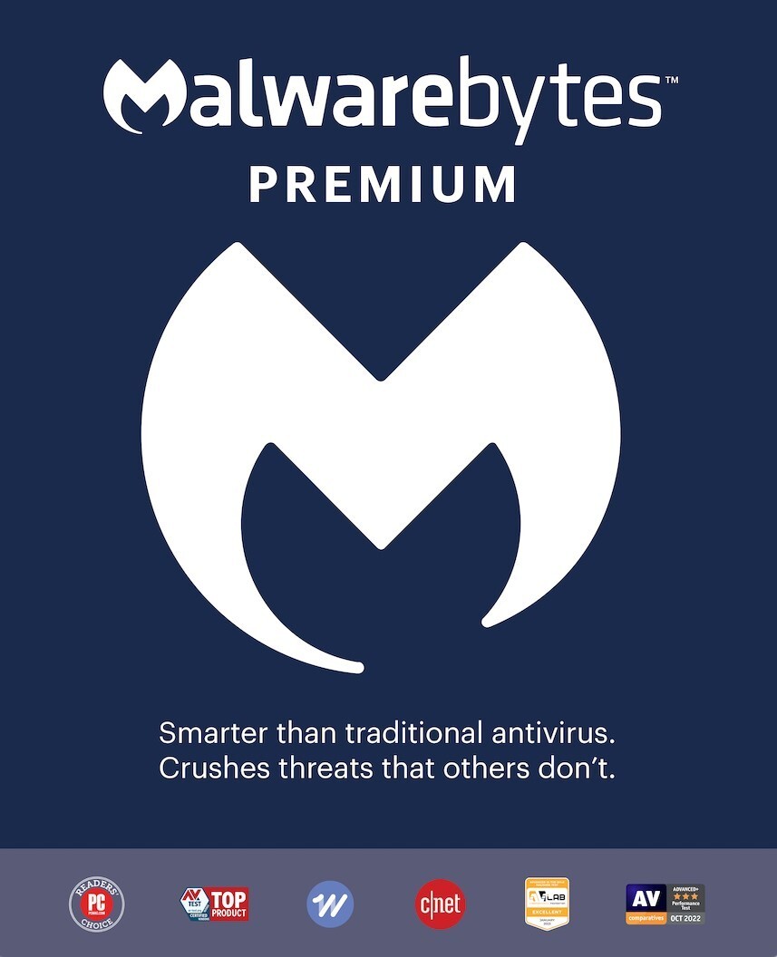 MALWAREBYTES PREMIUM 2024 – 5 DEVICE – Windows, Mac, Android, iOS – Same Day key