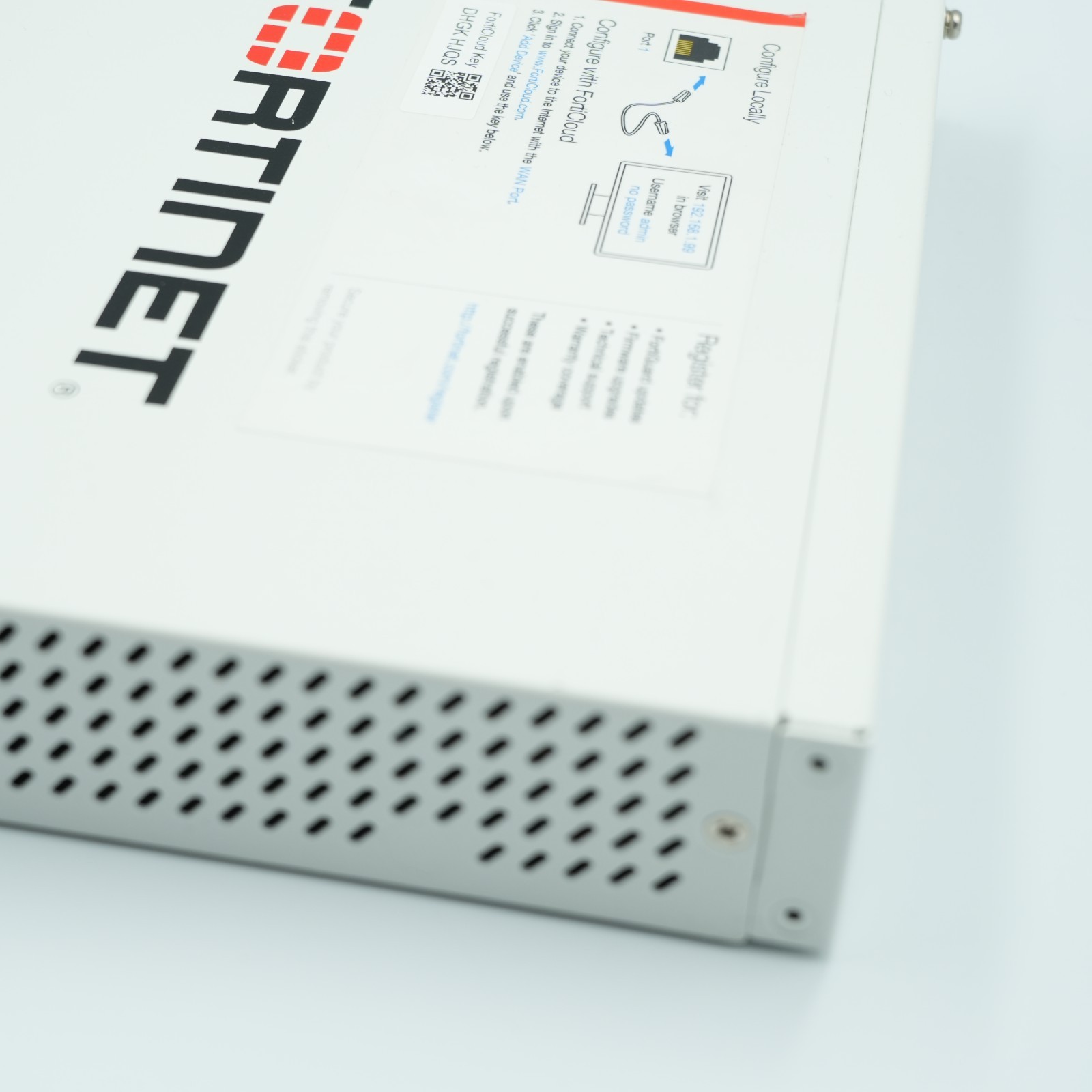 Fortinet FortiGate 60E FG-60E Network Security Firewall Appliance Tested Working