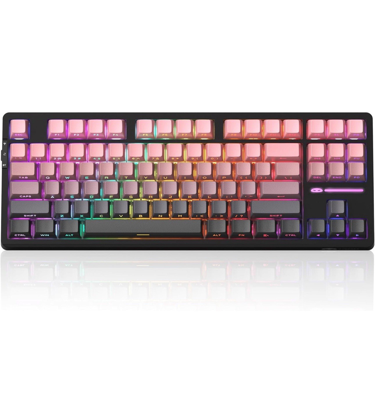 MageGee LIGHT87 Wireless Keyboard, 80% Gasket Hot Swappable Mechanical Keyboard