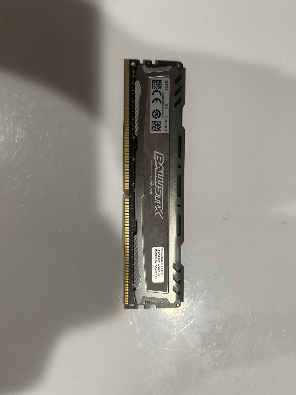 Crucial Ballistix Sport 4GB DDR4 2666MHz Desktop RAM READ DESC UNTESTED