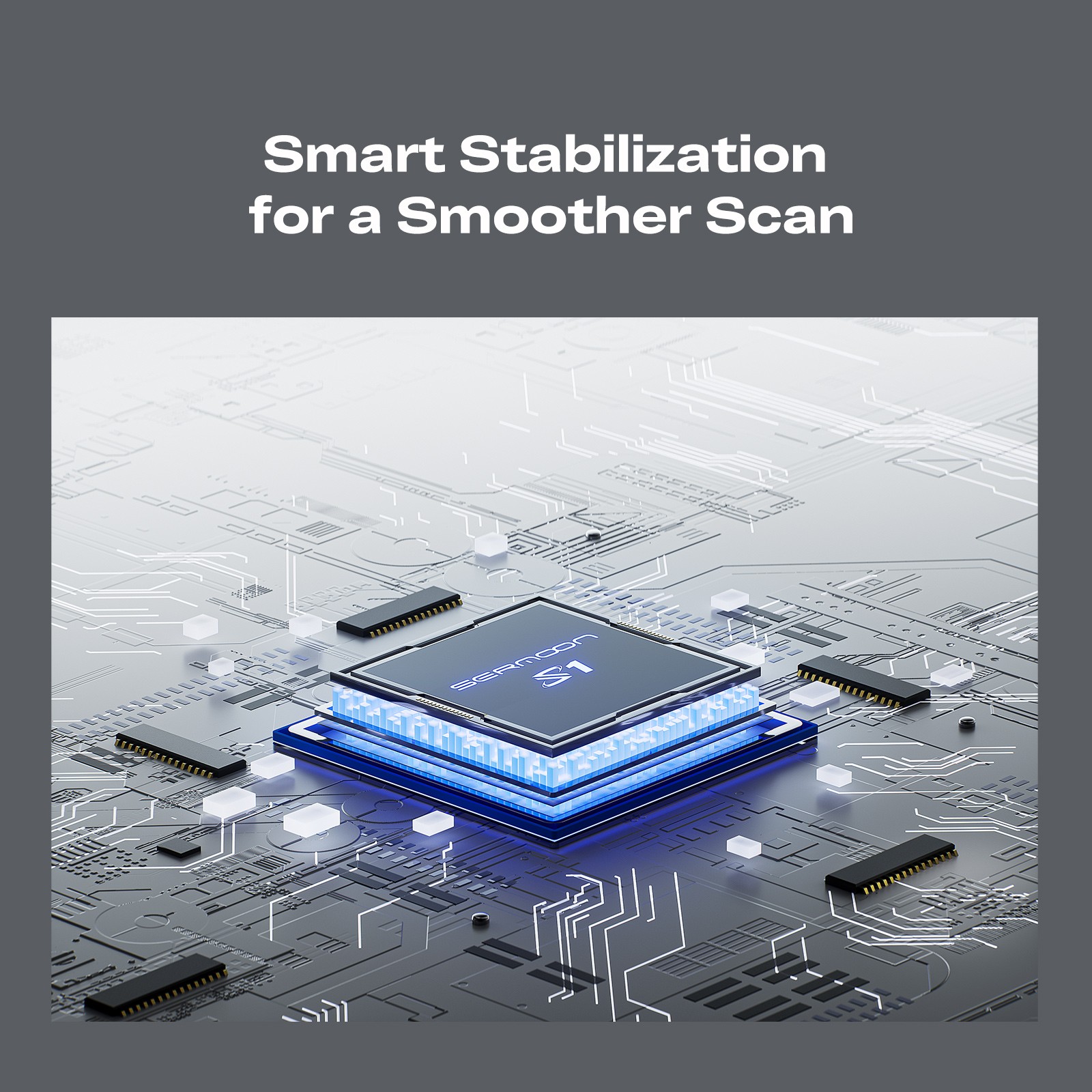 Open box Creality Sermoon S1 3D Scanner 1+7+34 Blue Lasers+NIR Wireless Scanning