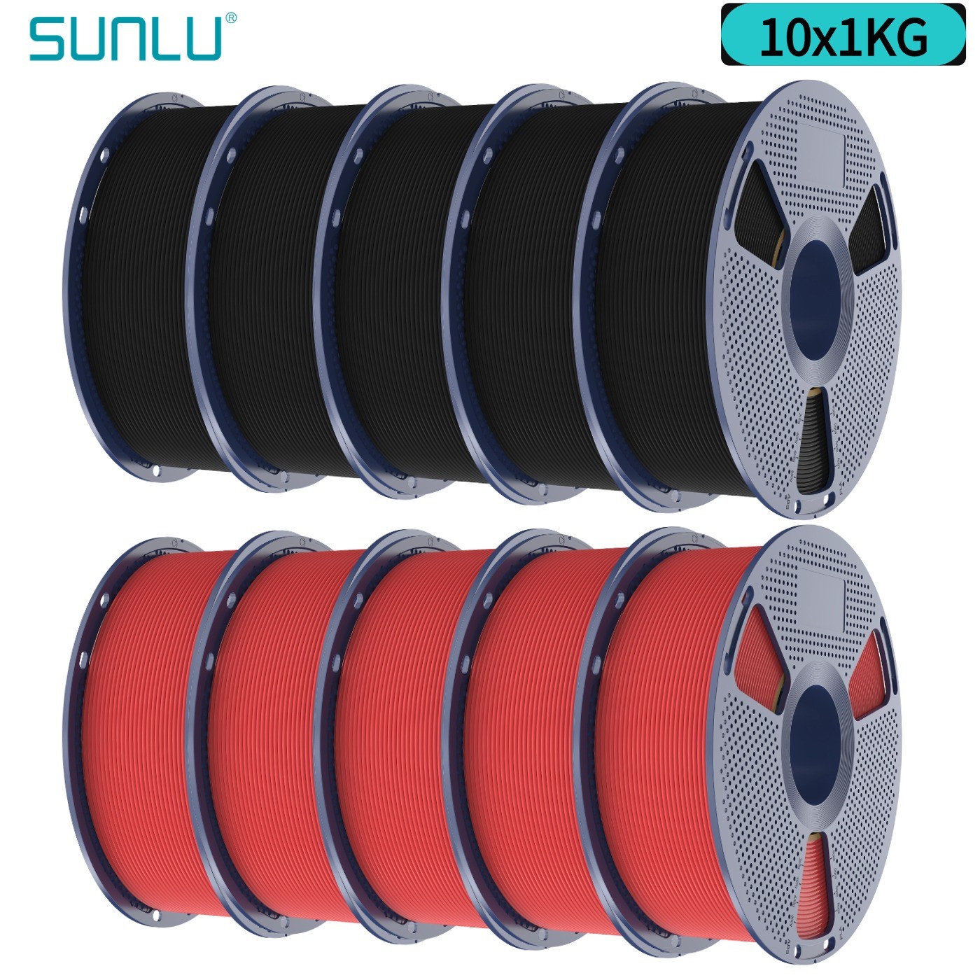 5/10KG SUNLU High Speed Matte PETG 3D Filament 1.75mm 30mm/s-600mm/s Print Range